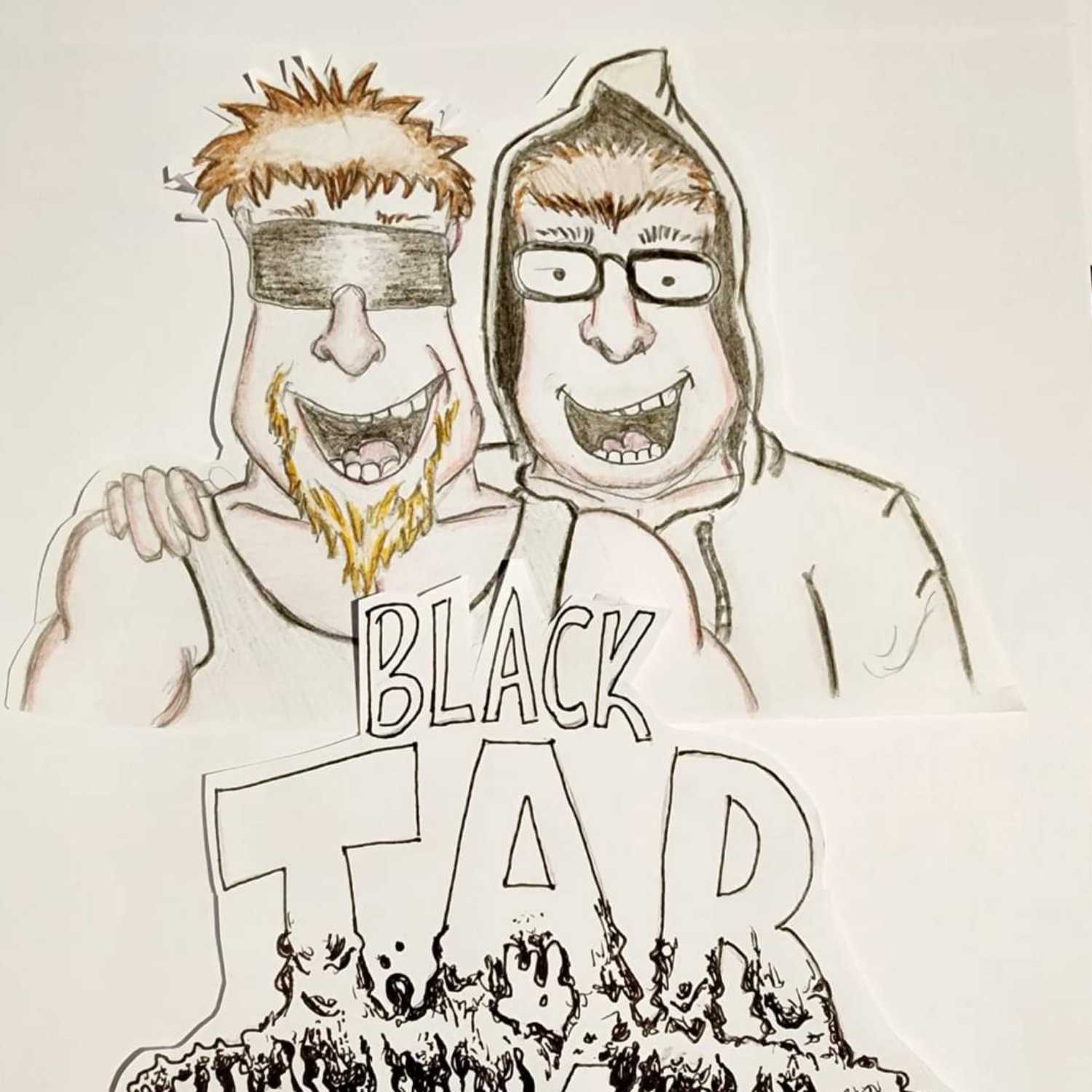 the begining of black tar humor