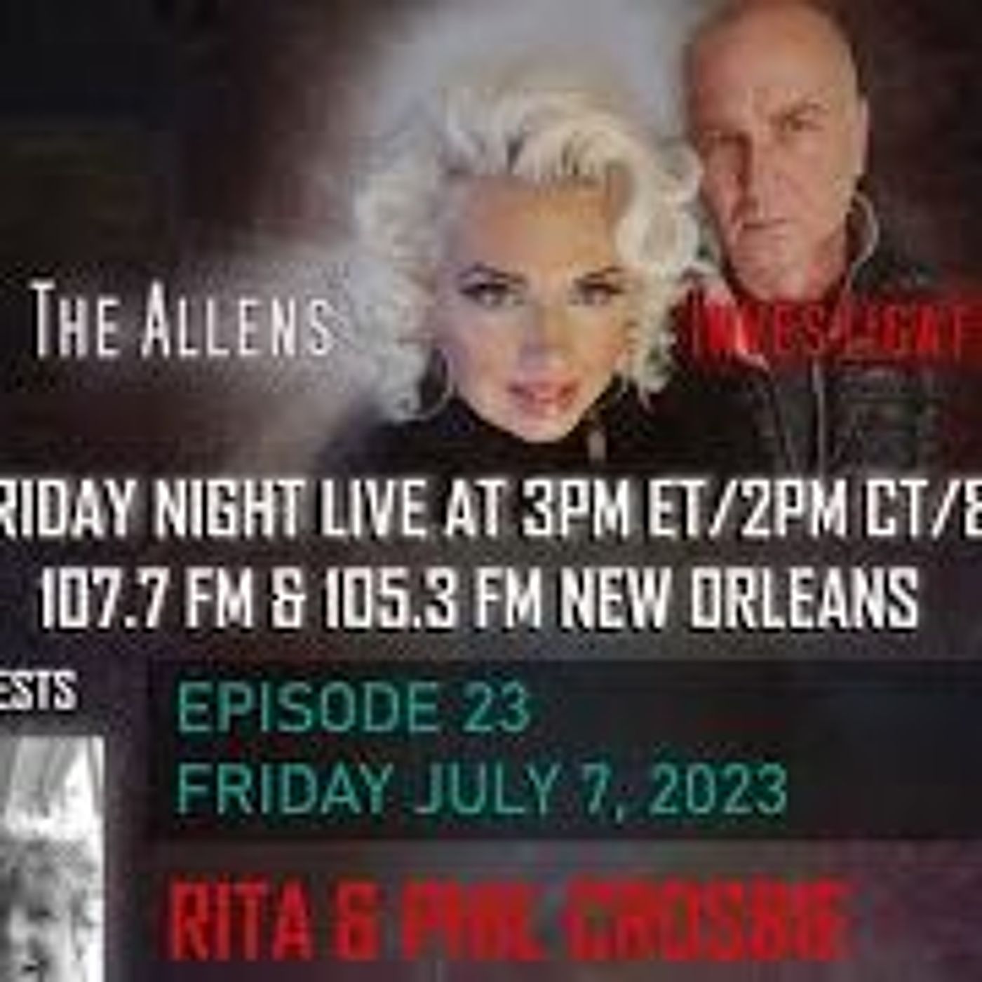 The Allens Investigate Welcome Rita And Phil Crosbie Of  Sound Beings, July 7th, 2023