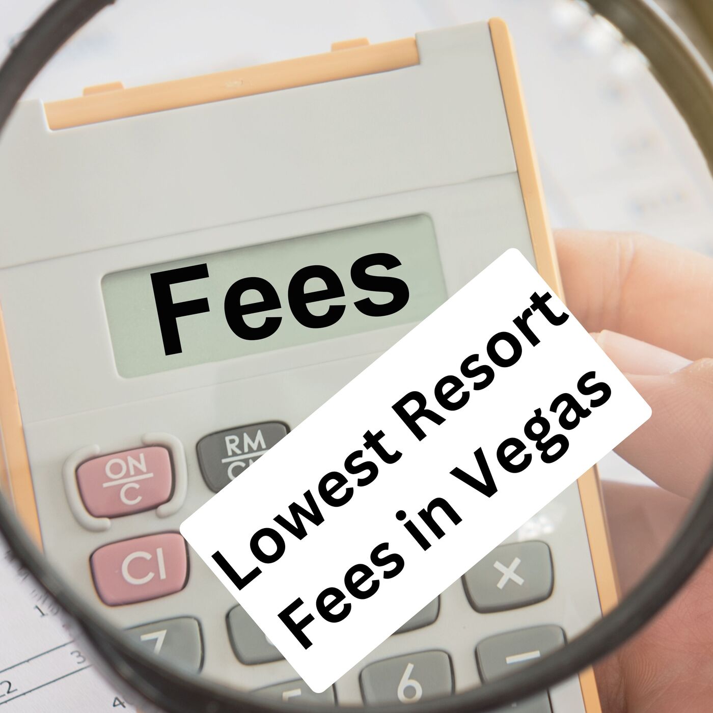 Vegas with low resort fees