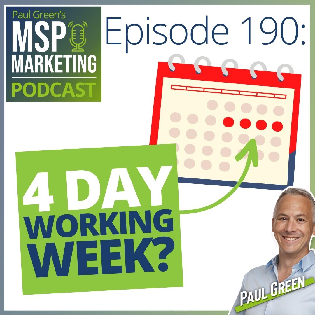 Can an MSP do a 4 day working week?