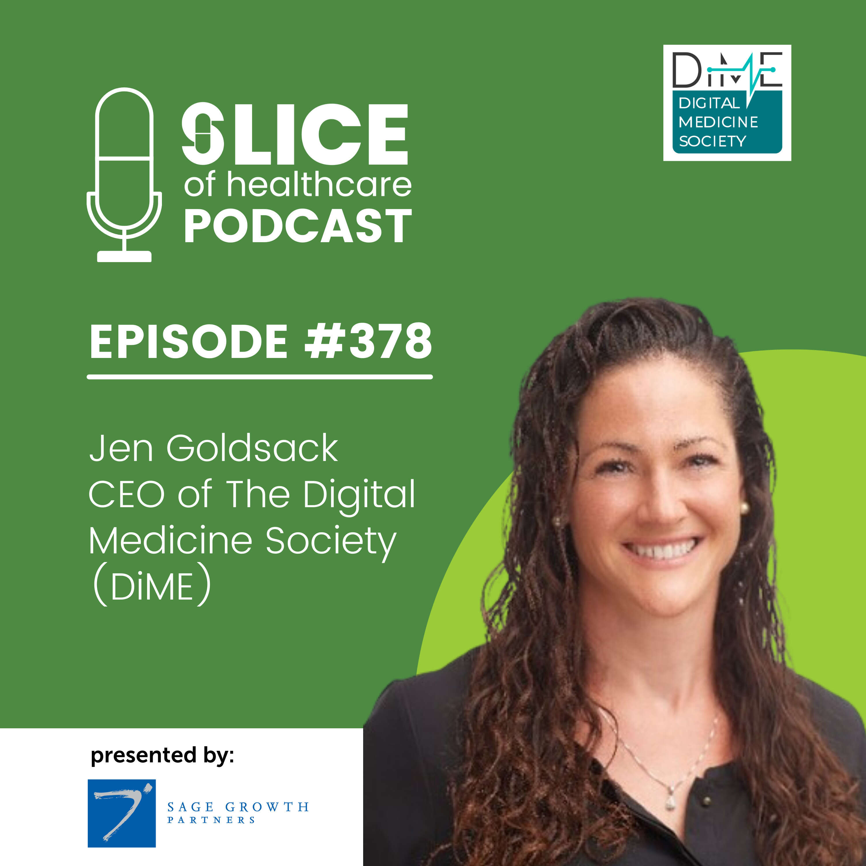 #378 - Jen Goldsack, CEO of The Digital Medicine Society