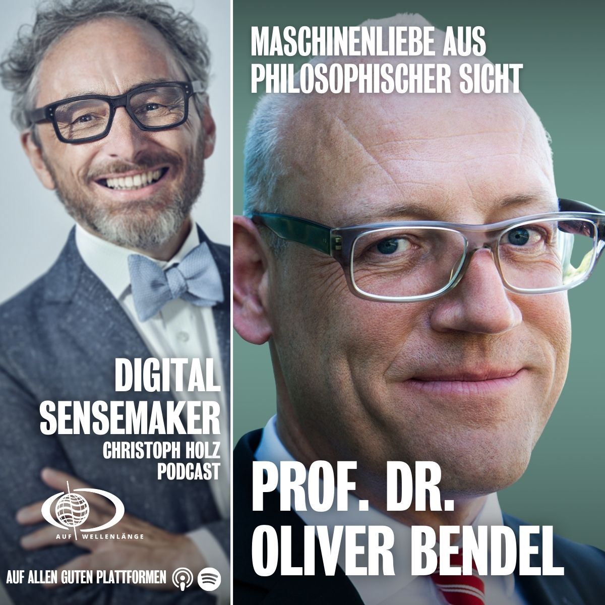 #94"Maschinenliebe aus philosophischer Sicht” mit Prof. Dr. Oliver Bendel, Prof. Cybersecurity & Resilience an der FHNW