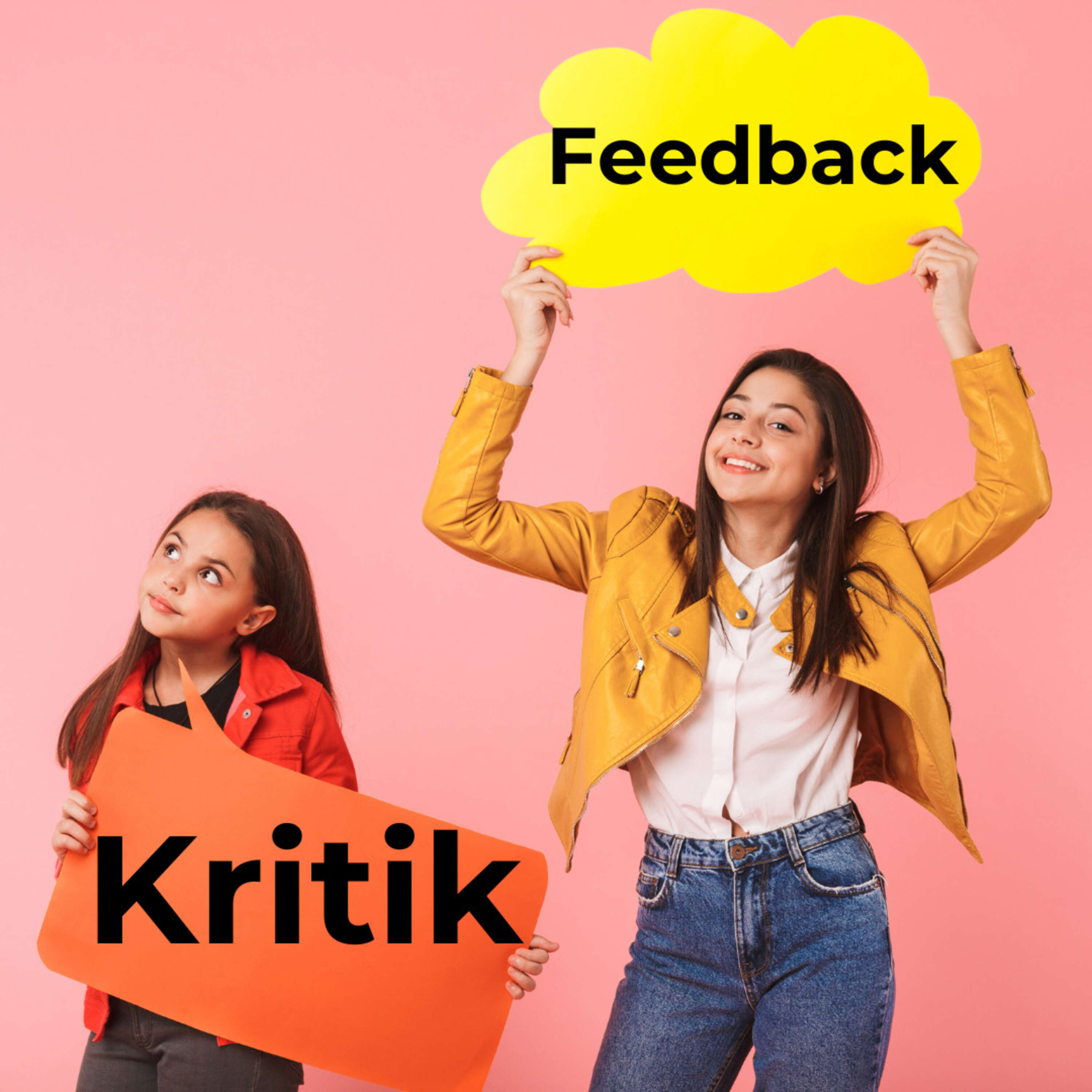 Kritik oder Feedback oder Rückmeldung. Was ist richtig?