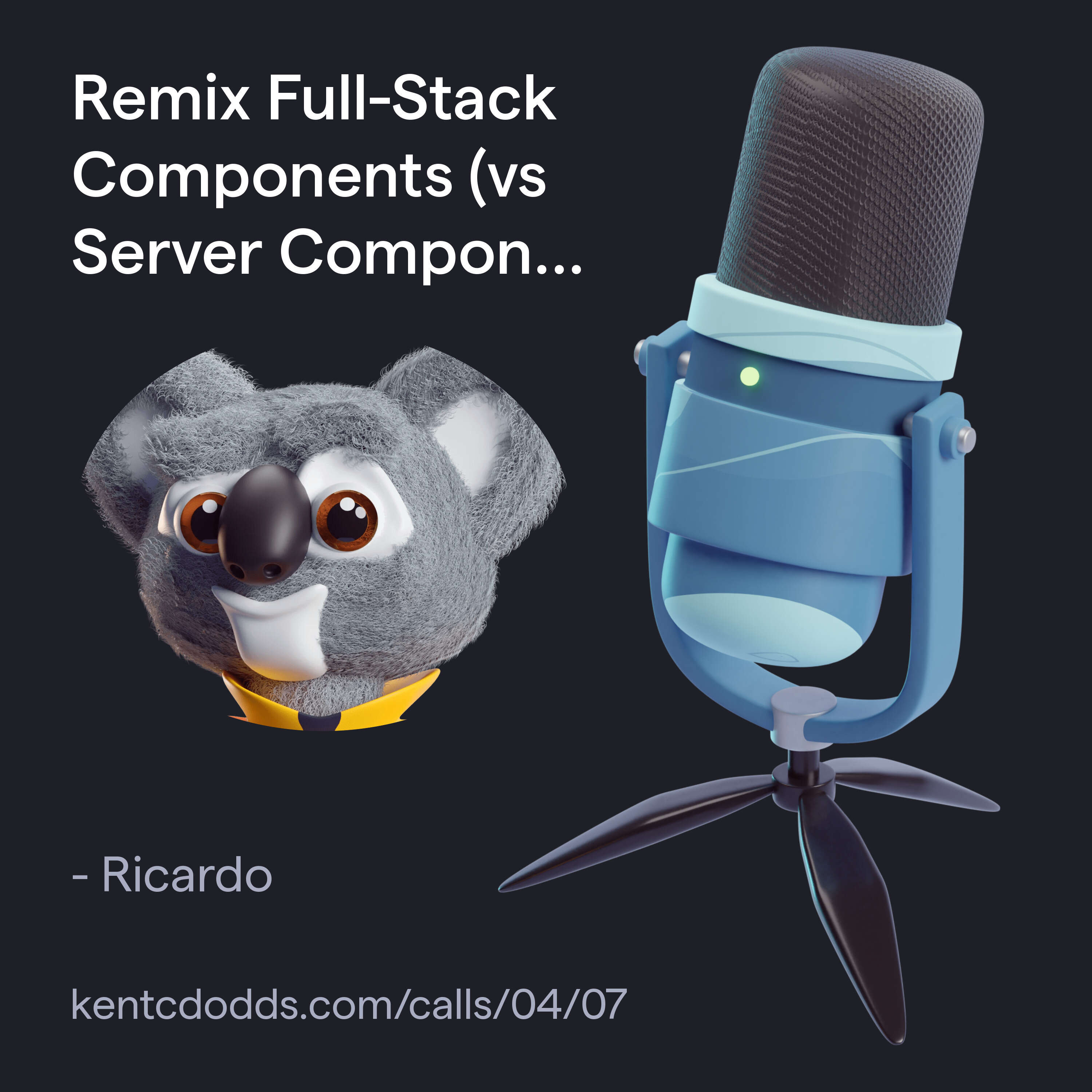 Remix Full-Stack Components (vs Server Components)