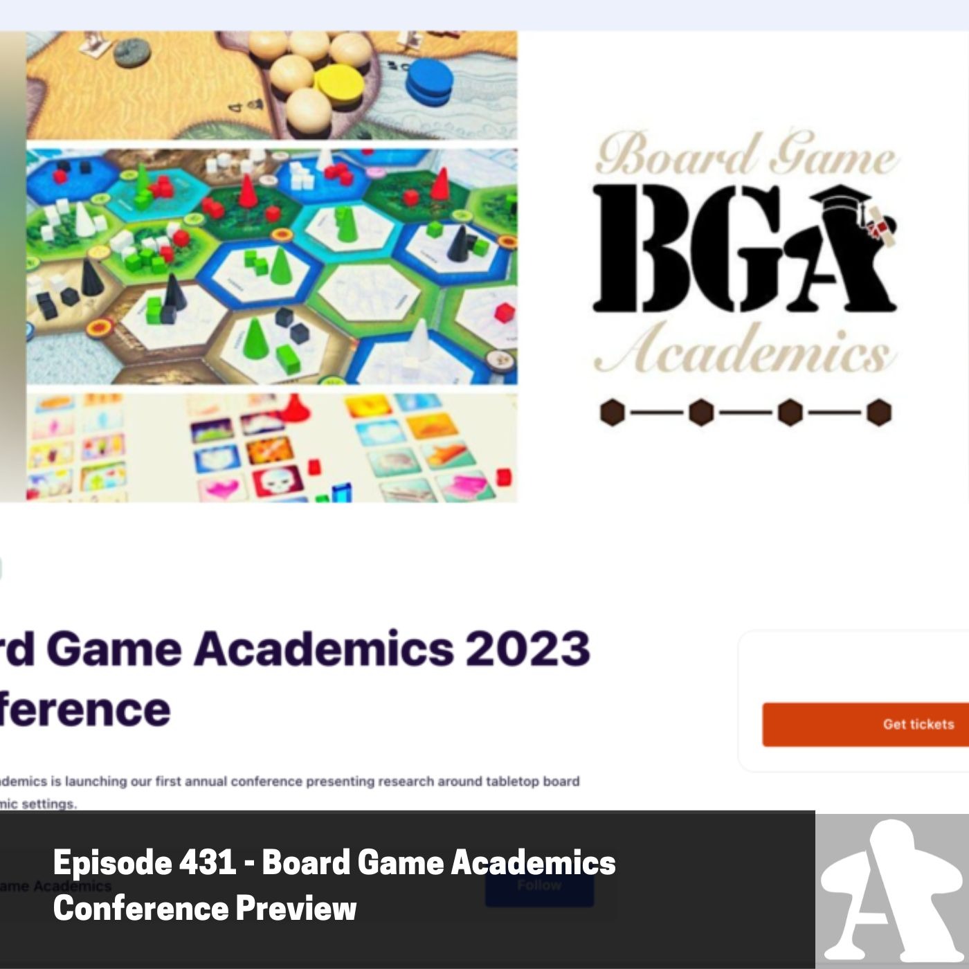 BGA Episode 431 - Board Game Academics Conference Preview