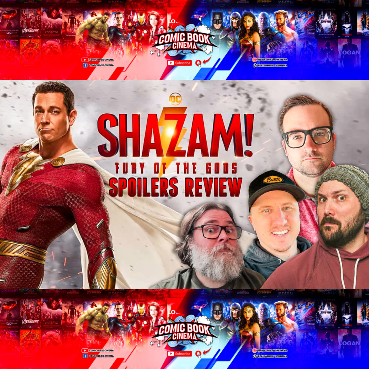 ⁣Shazam: Fury of the Gods Review (feat. Dayce S, BoneBridger, & Dan)