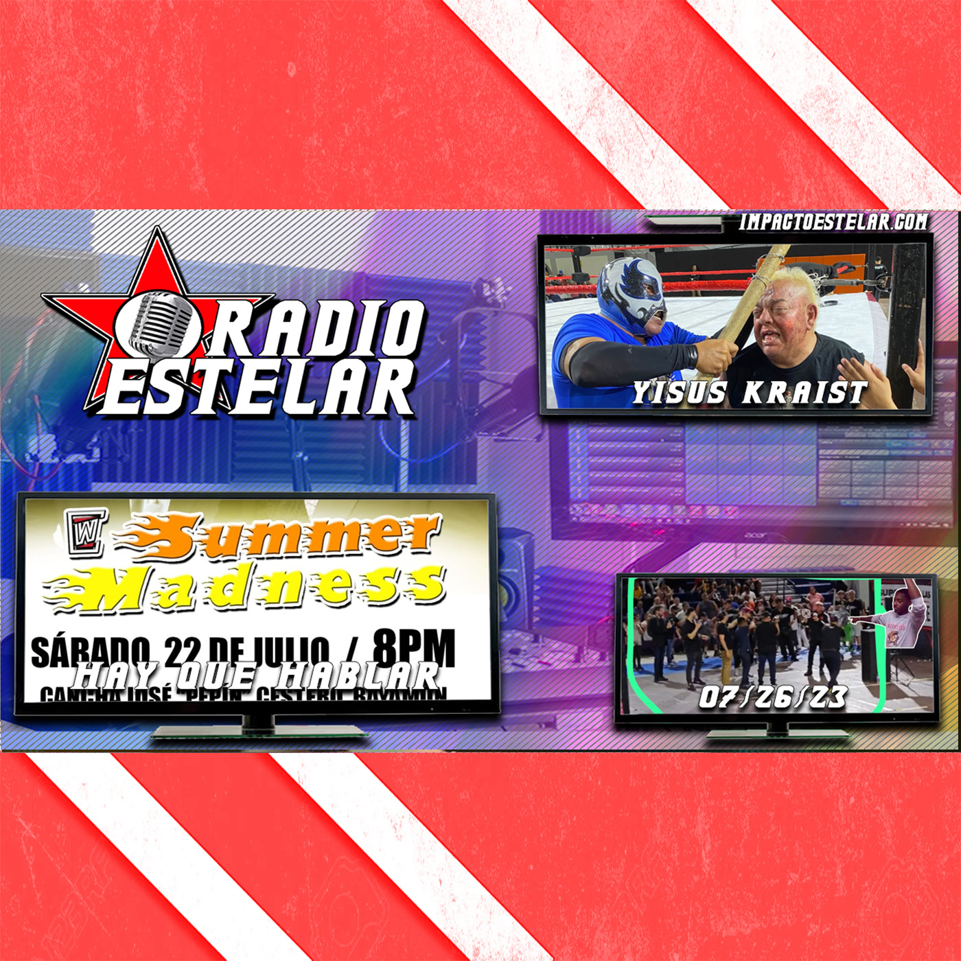 Yisus Kraist, Hablando De Summer Madness | Radio Estelar 07/26/23