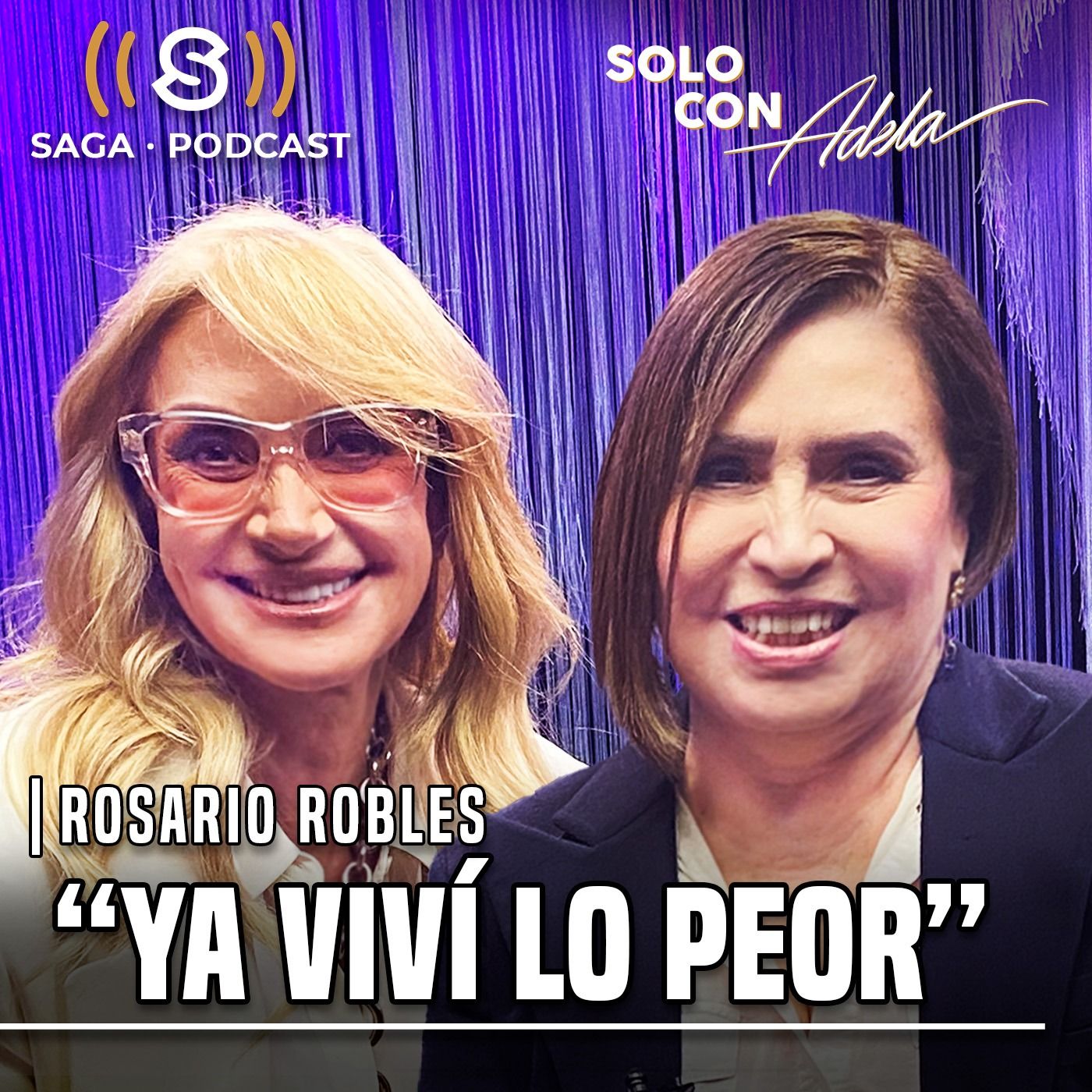 Rosario Robles con Adela Micha