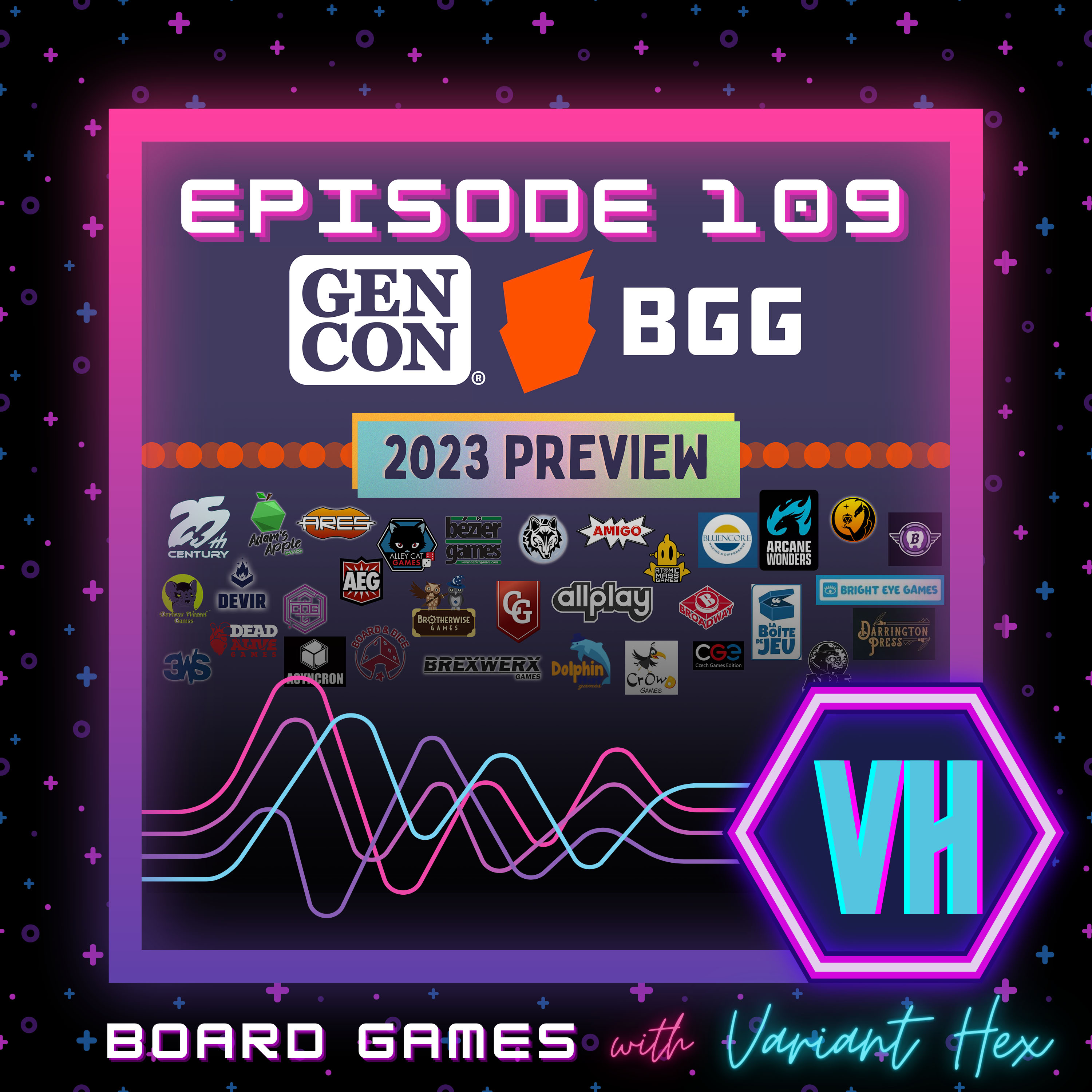 109: AEG, Bézier, Capstone, and more! BGG Gen Con 2023 Preview List