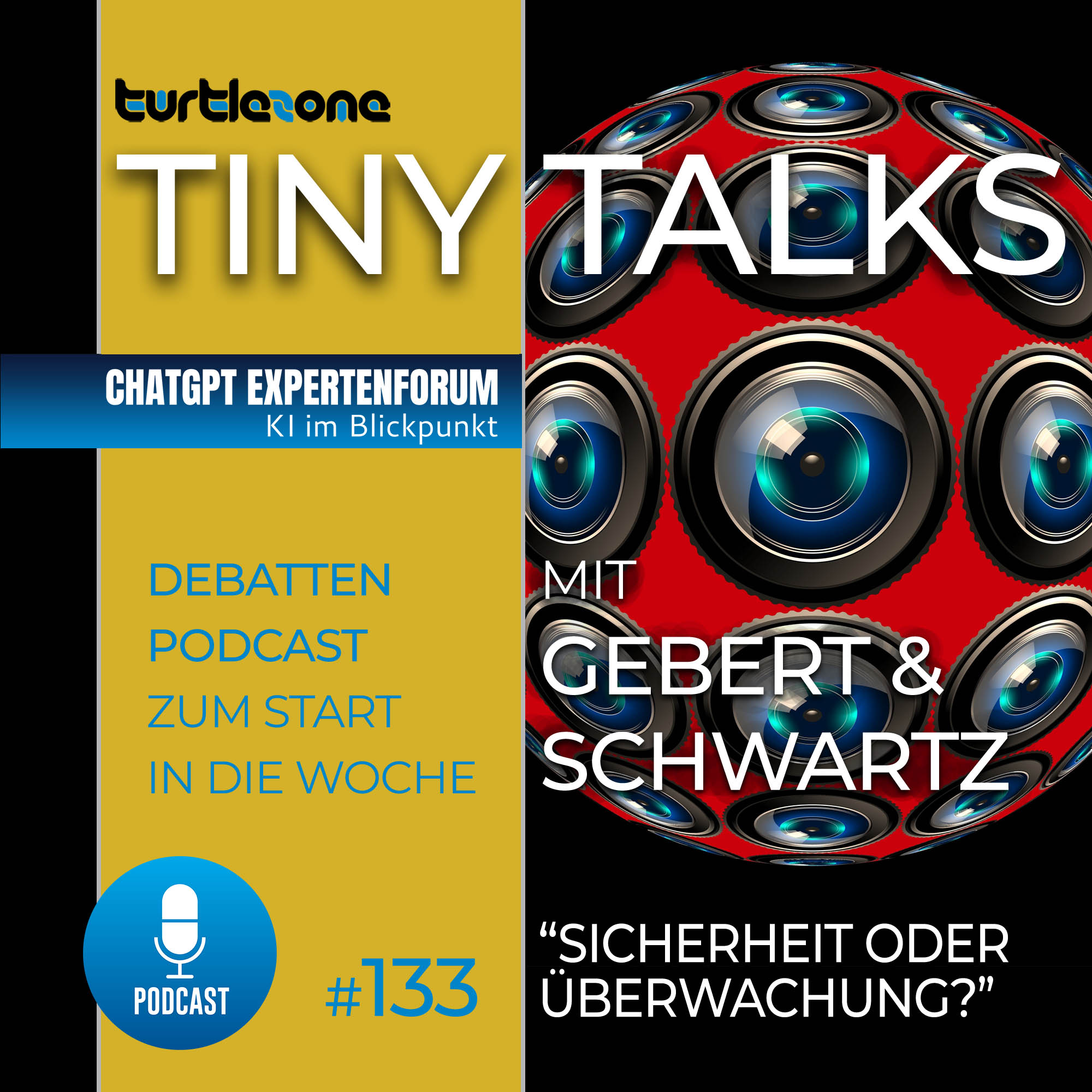 Turtlezone Tiny Talks - Sicherheit oder Überwachung?