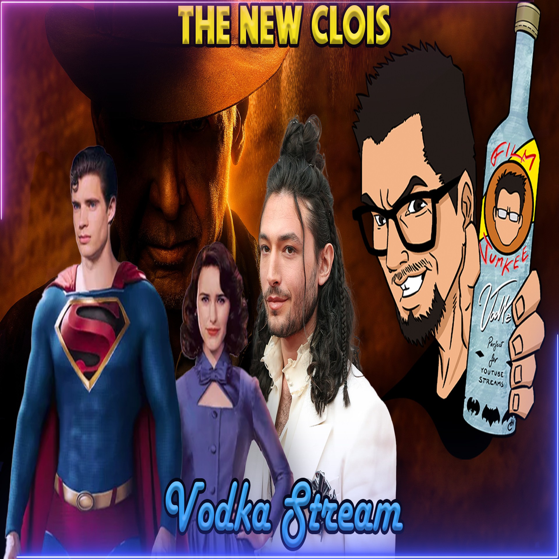 Superman Legacy Casting Reactions, Indiana Jones 5 Reactions, and Ezra Miller Speaks - Vodka Stream