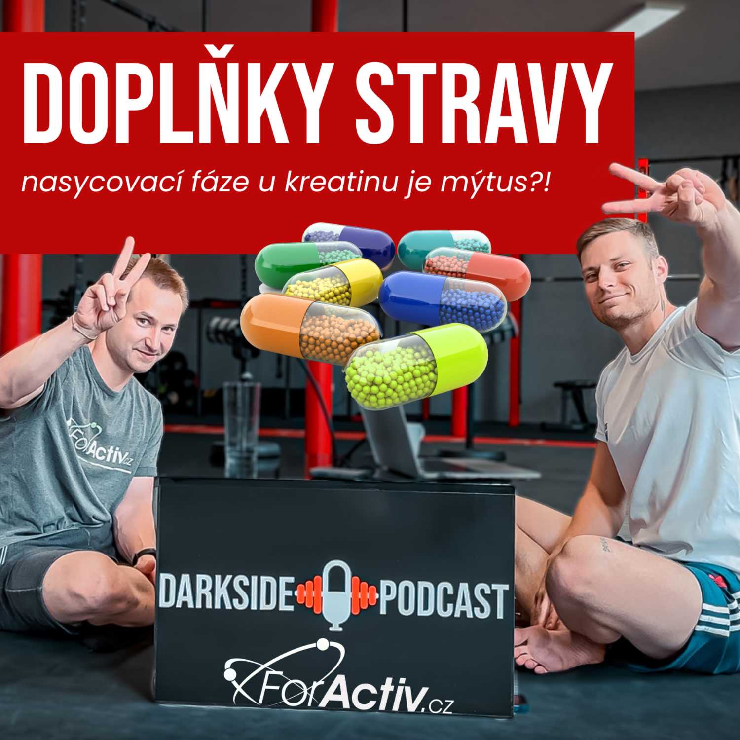 DOPLŇKY STRAVY s ForActiv - kvalita, pyramida suplementů, multivitamín, kreatin, protein, BCAA