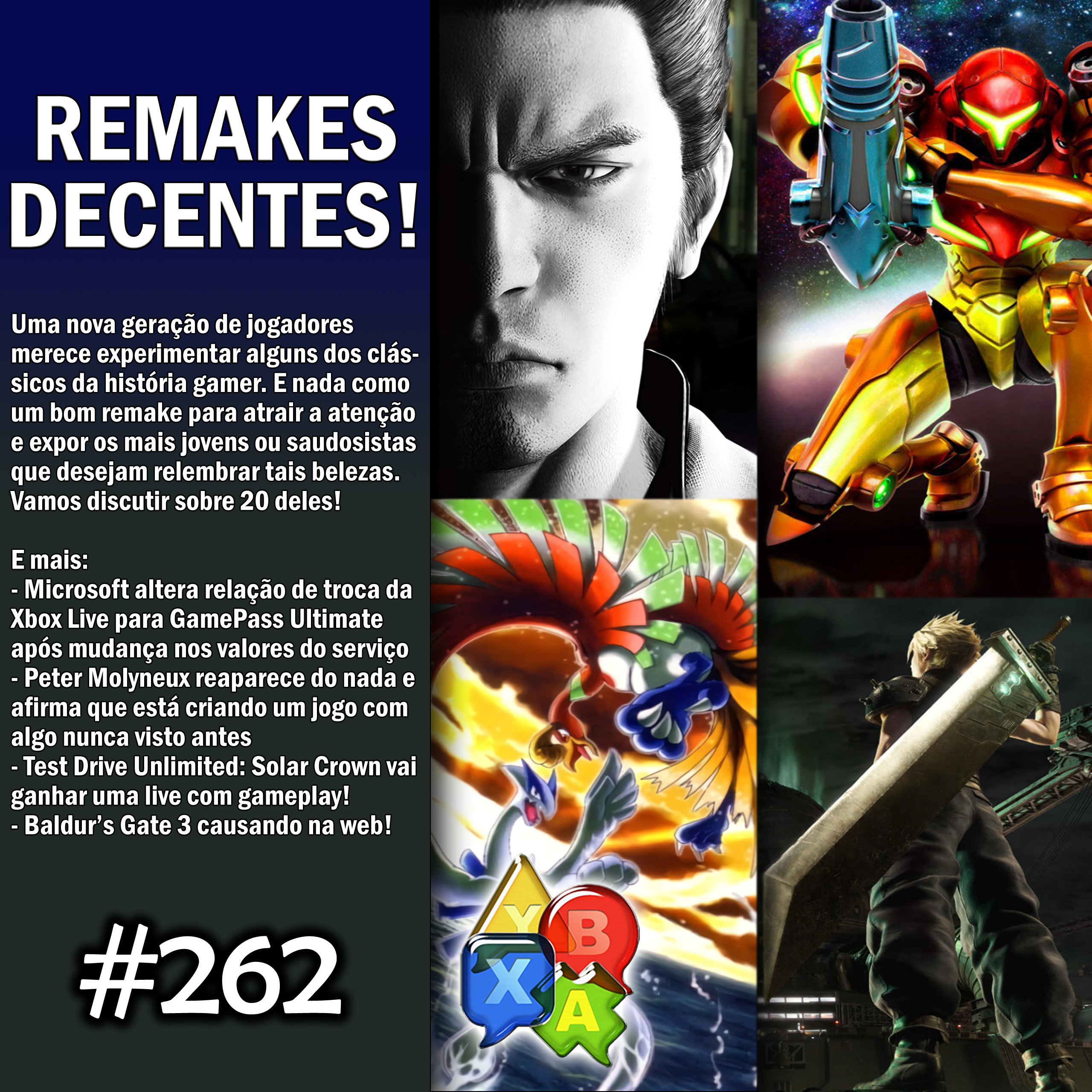 Jogando Papo Nº 262 – Os 20 melhores remakes