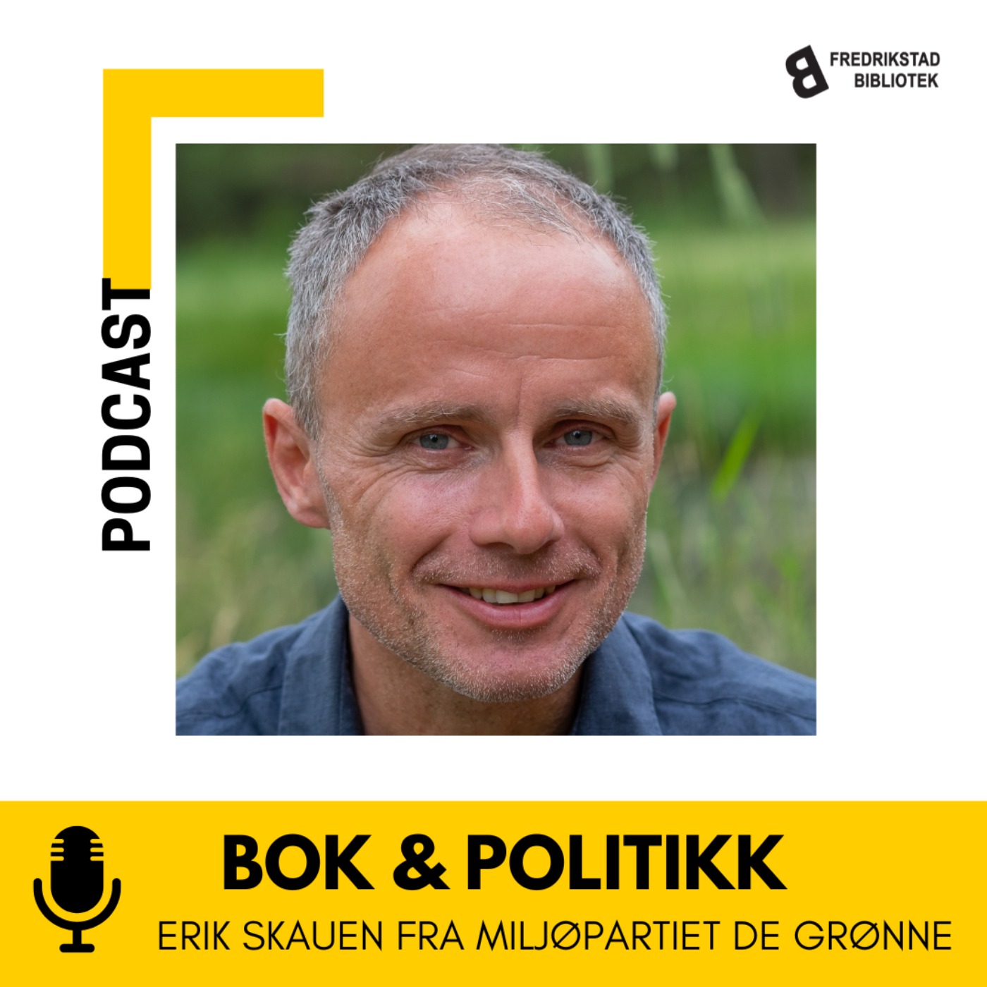 ⁣Bok & Politikk: Erik Skauen (Miljøpartiet De Grønne)