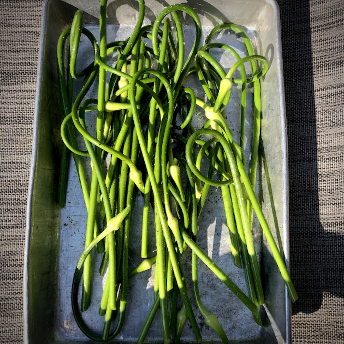 Cooking with Garlic Scapes from the Garden (from the vault with new introduction)