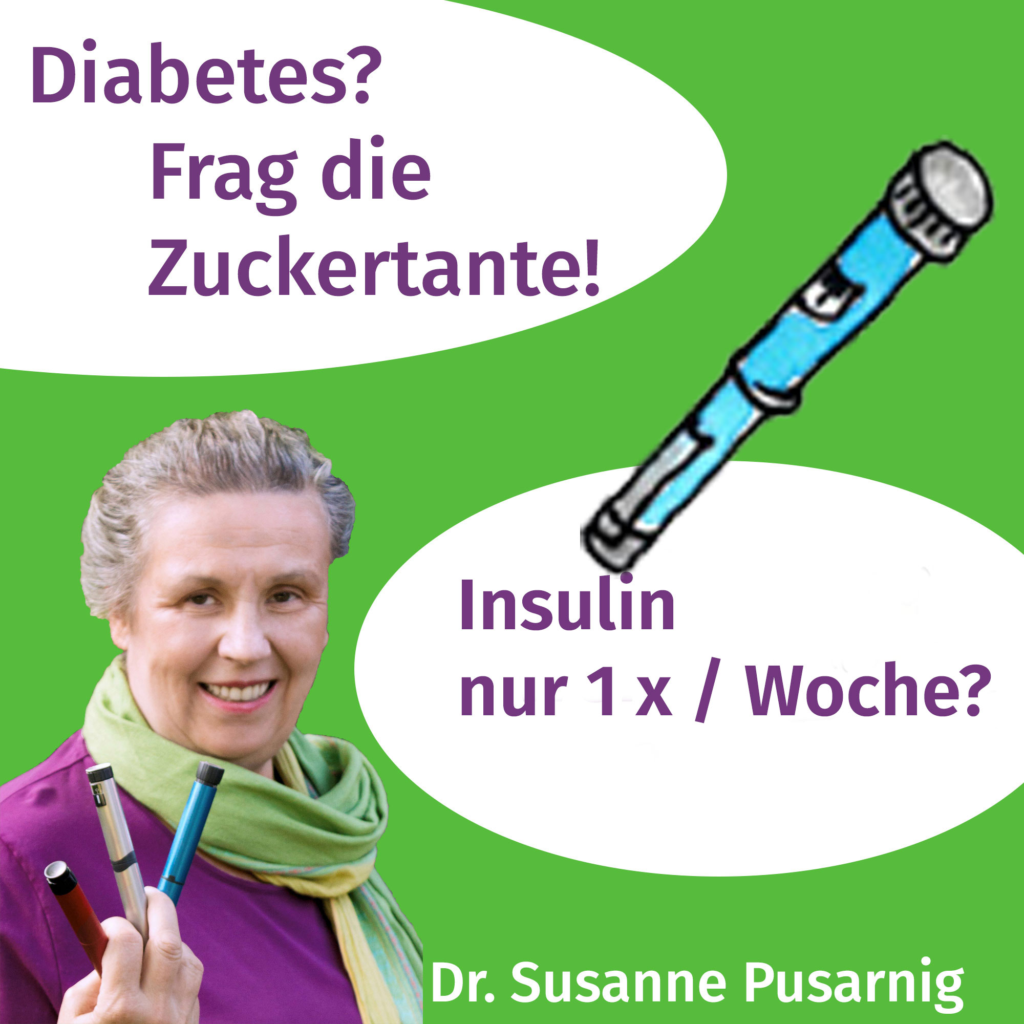 Insulin nur 1 x / Woche spritzen?