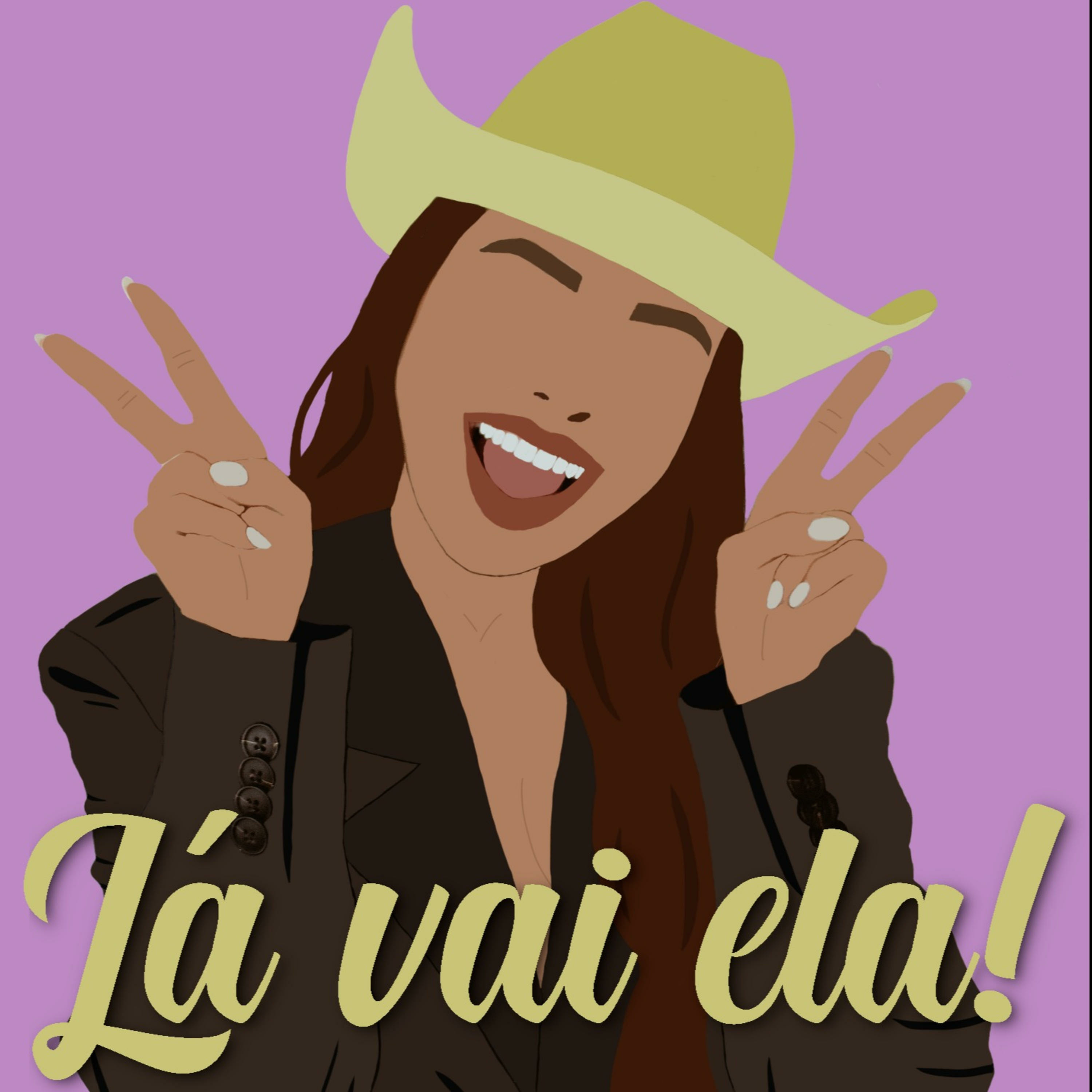 Lá vai ela! 