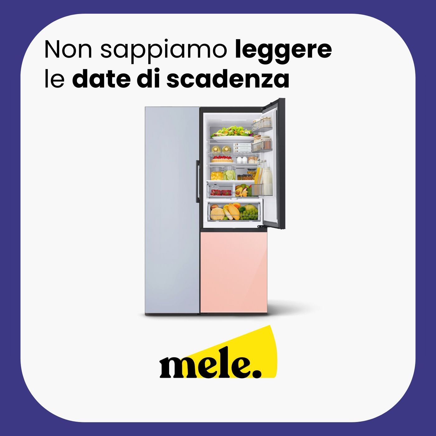 Non sappiamo leggere le date di scadenza