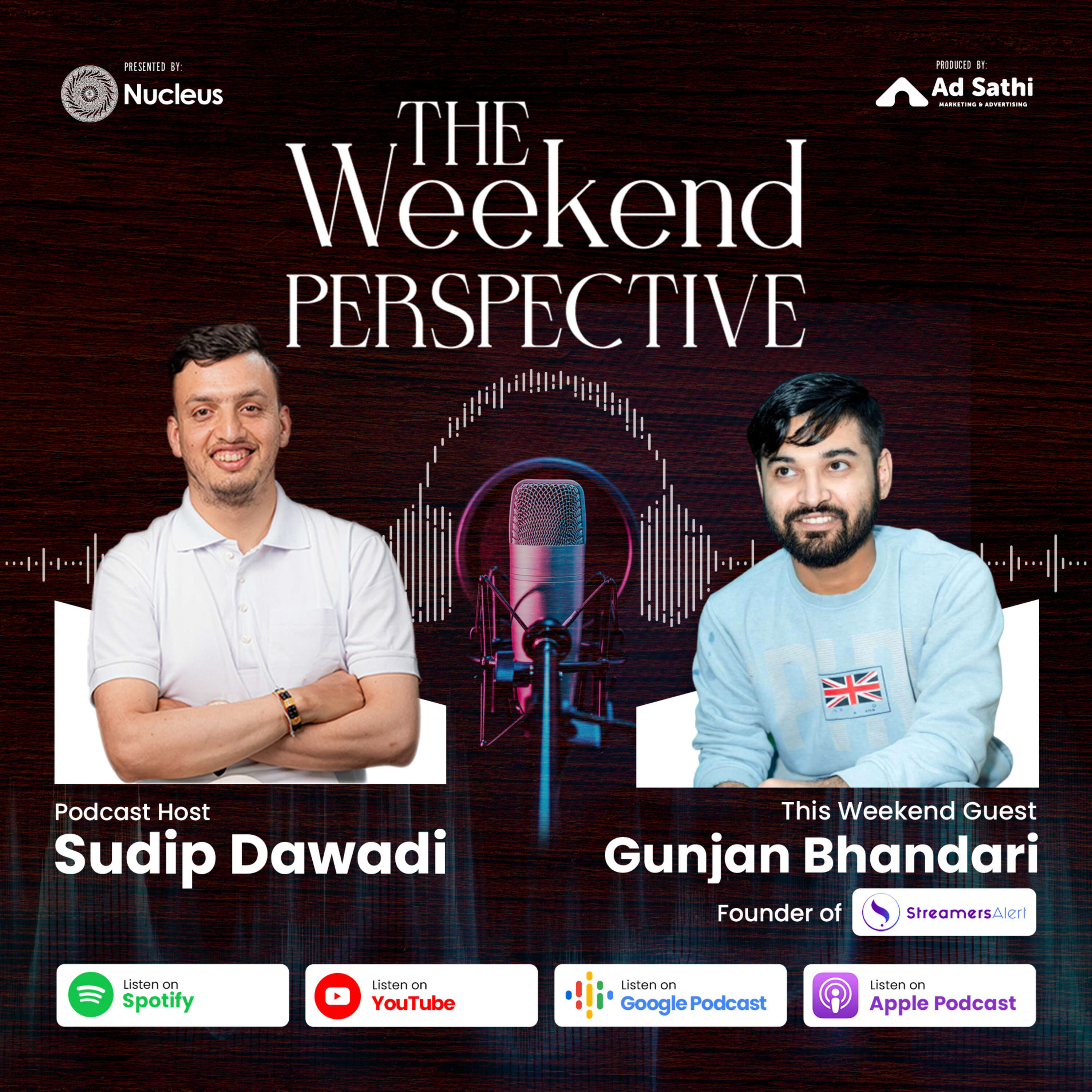 ⁣The Weekend Perspective with Mr. Gunjan Bhandari (Founder of StreamersAlert)