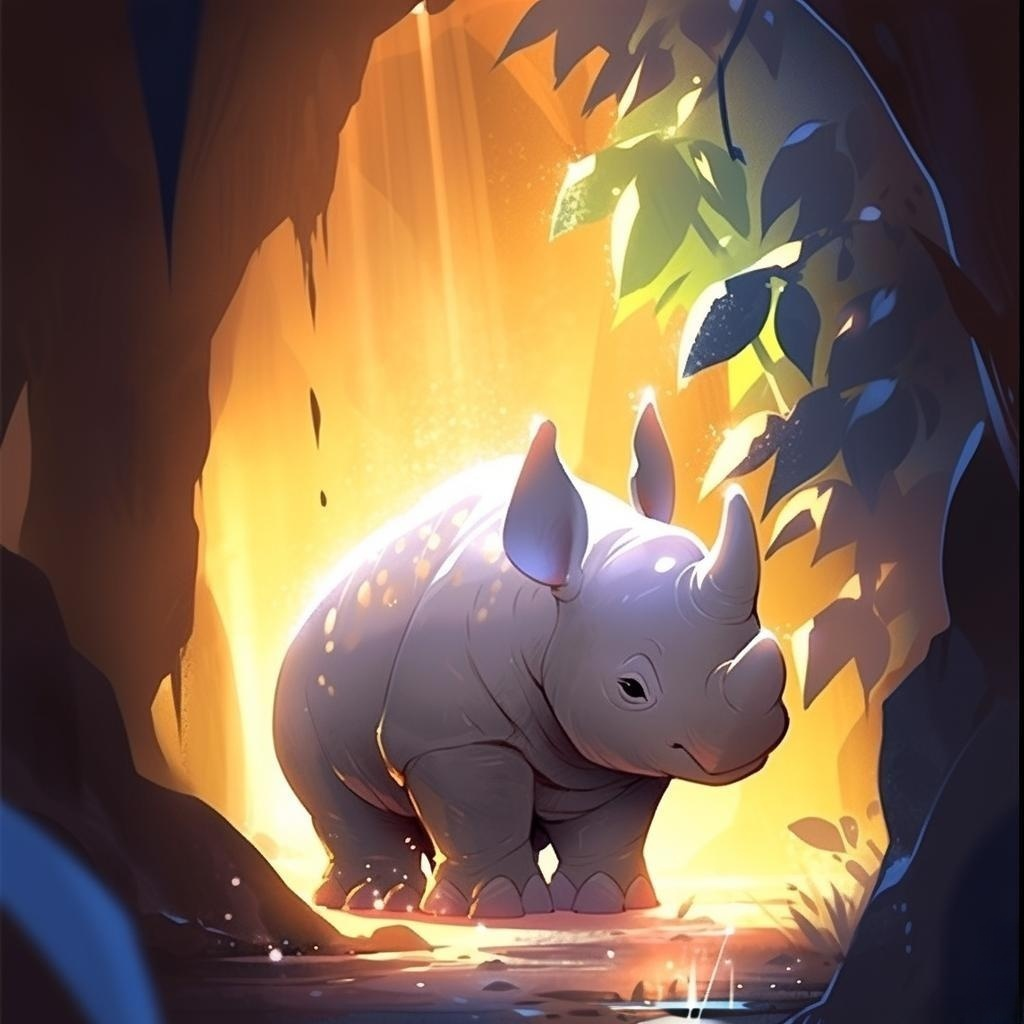 ⁣Timid Rhino丨Stories About Growing Up丨Bedtime Companion🌙