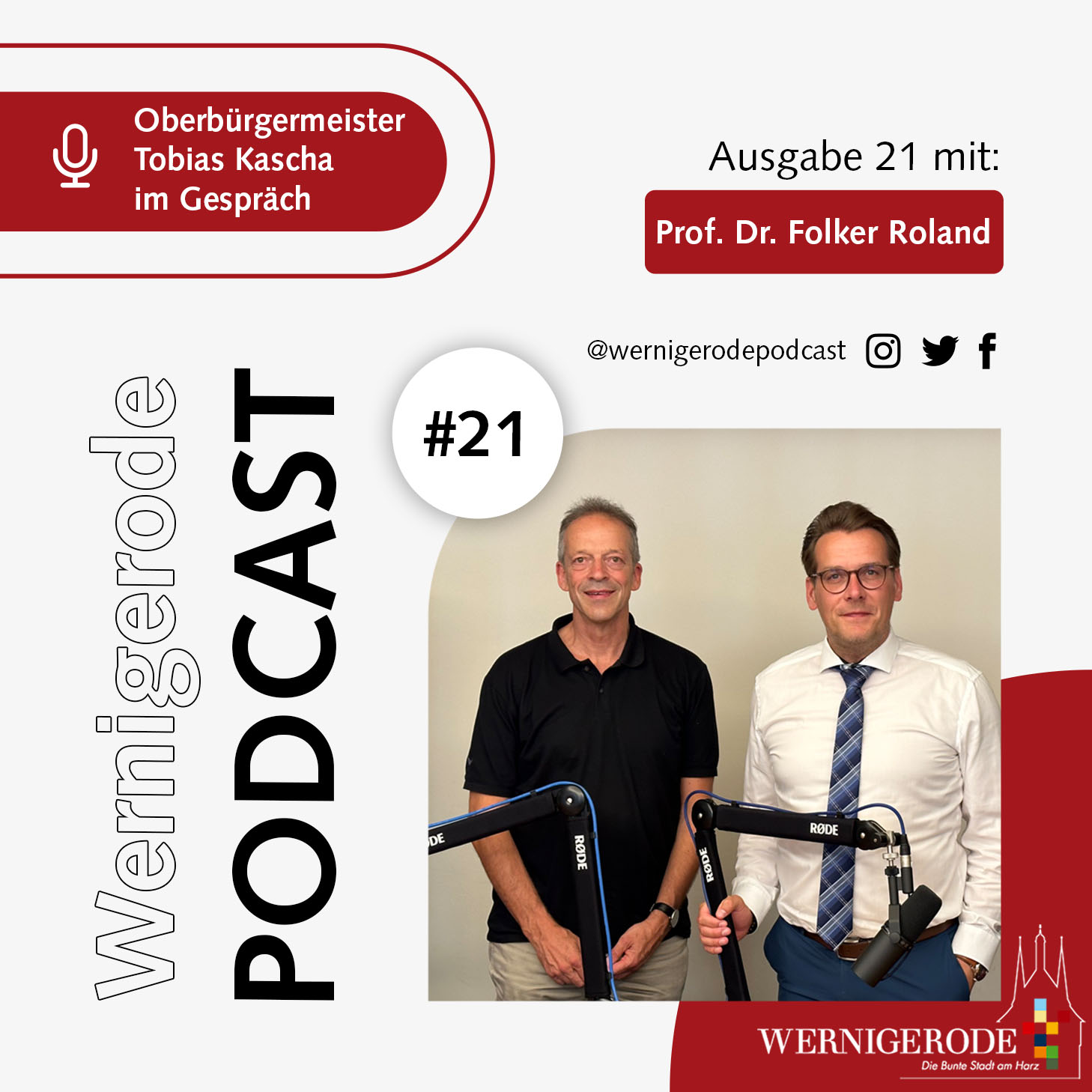 Wernigerode Podcast - Oberbürgermeister Tobias Kascha im Gespräch #21