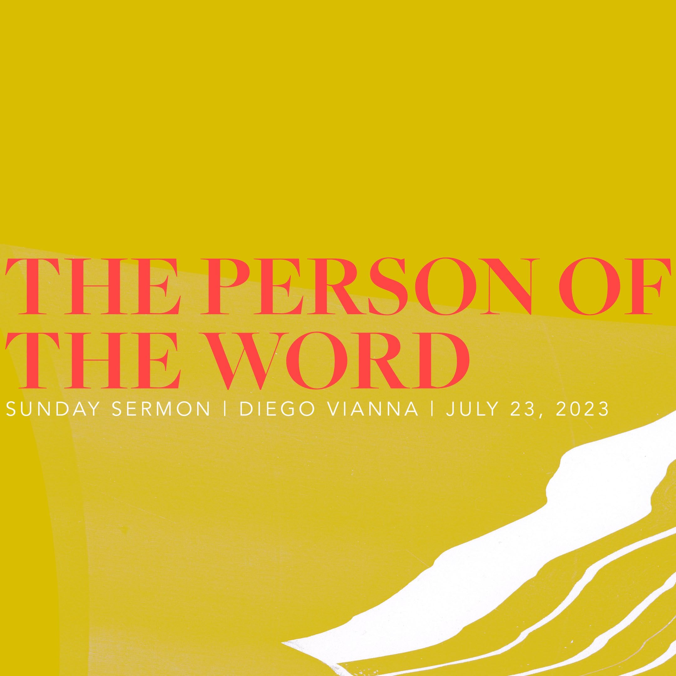 The Person of The Word | Diego Vianna