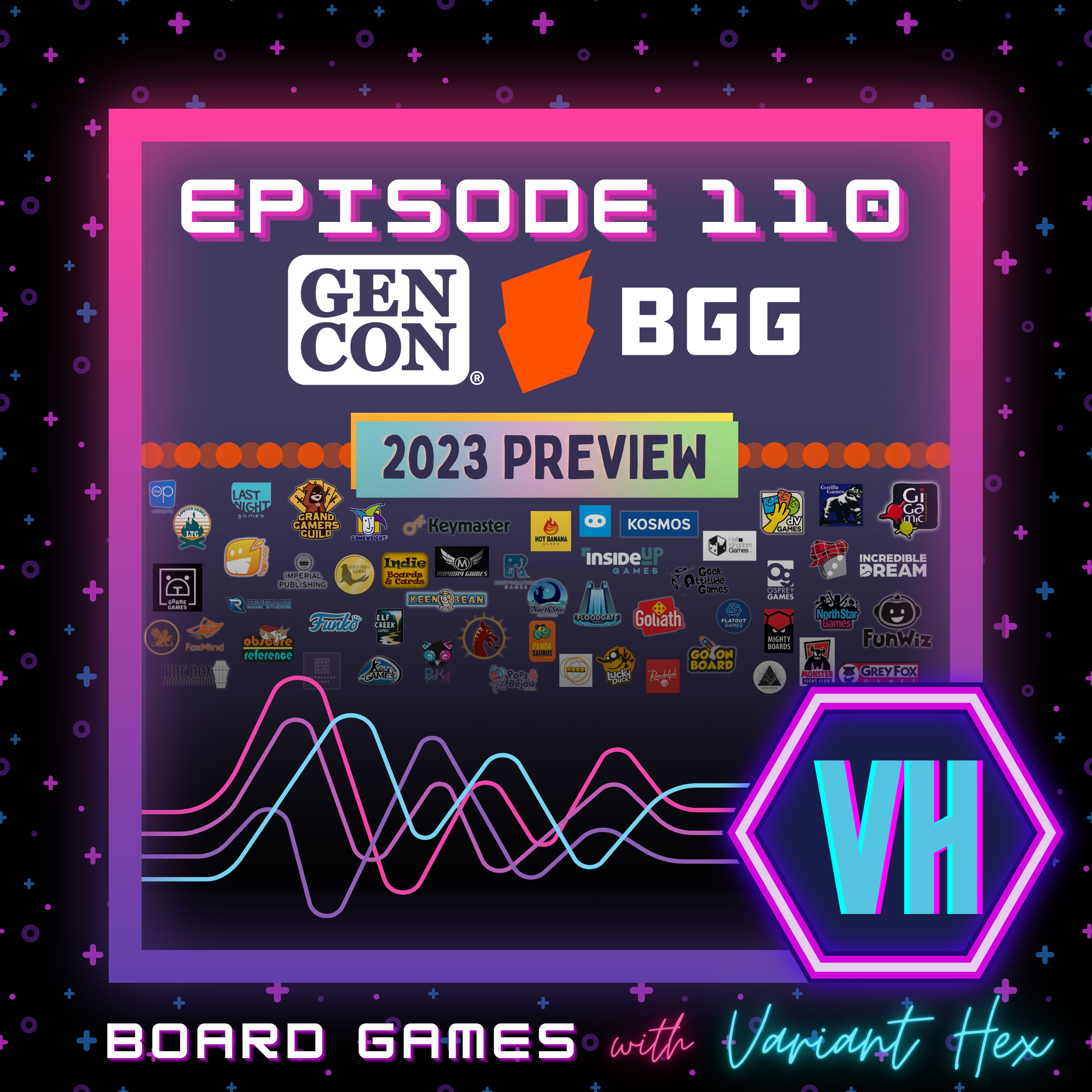 ⁣110: Flatout, KOSMOS, Restoration, and more! BGG Gen Con 2023 Preview List