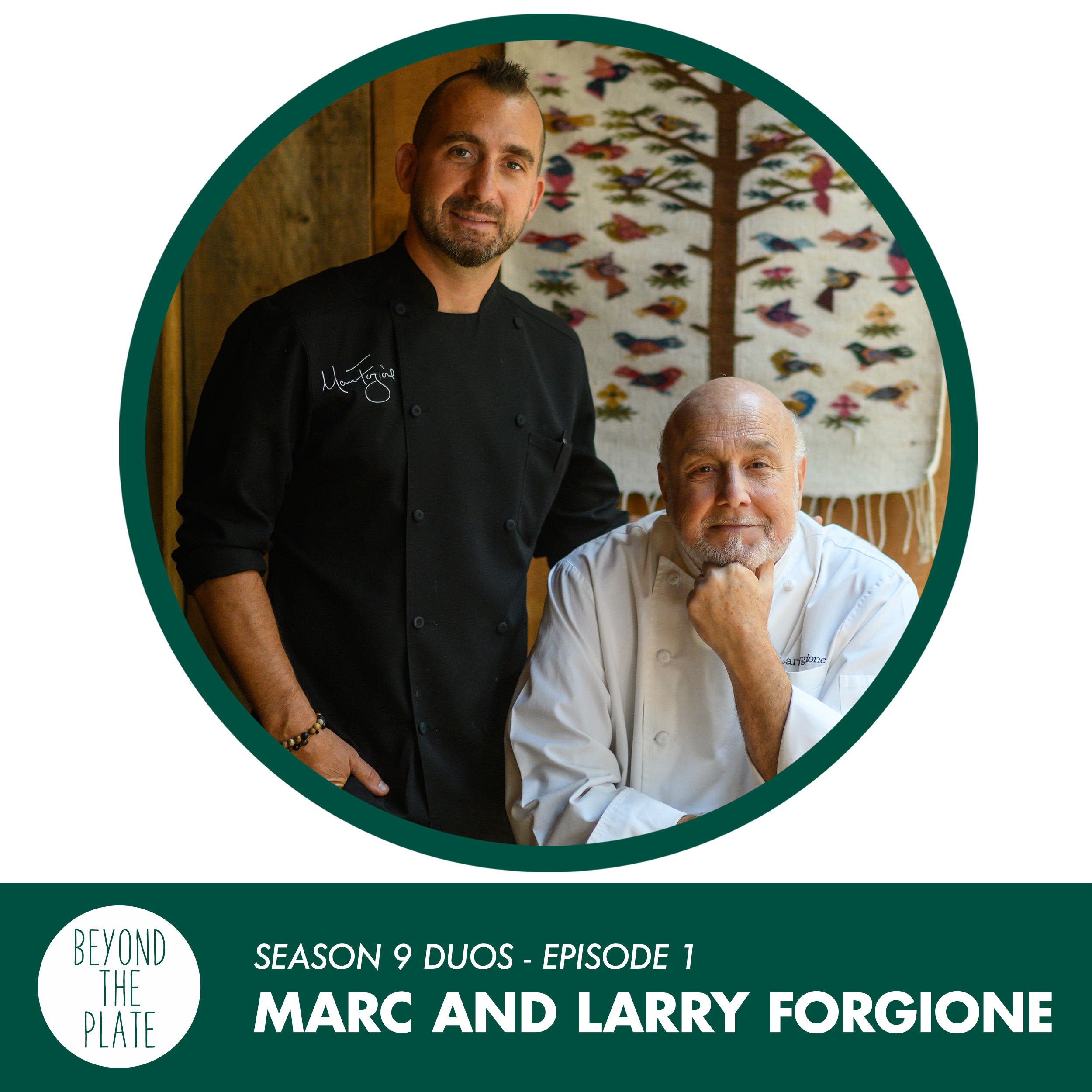 Chefs Larry and Marc Forgione: the most notable father/son chef “duo” in America