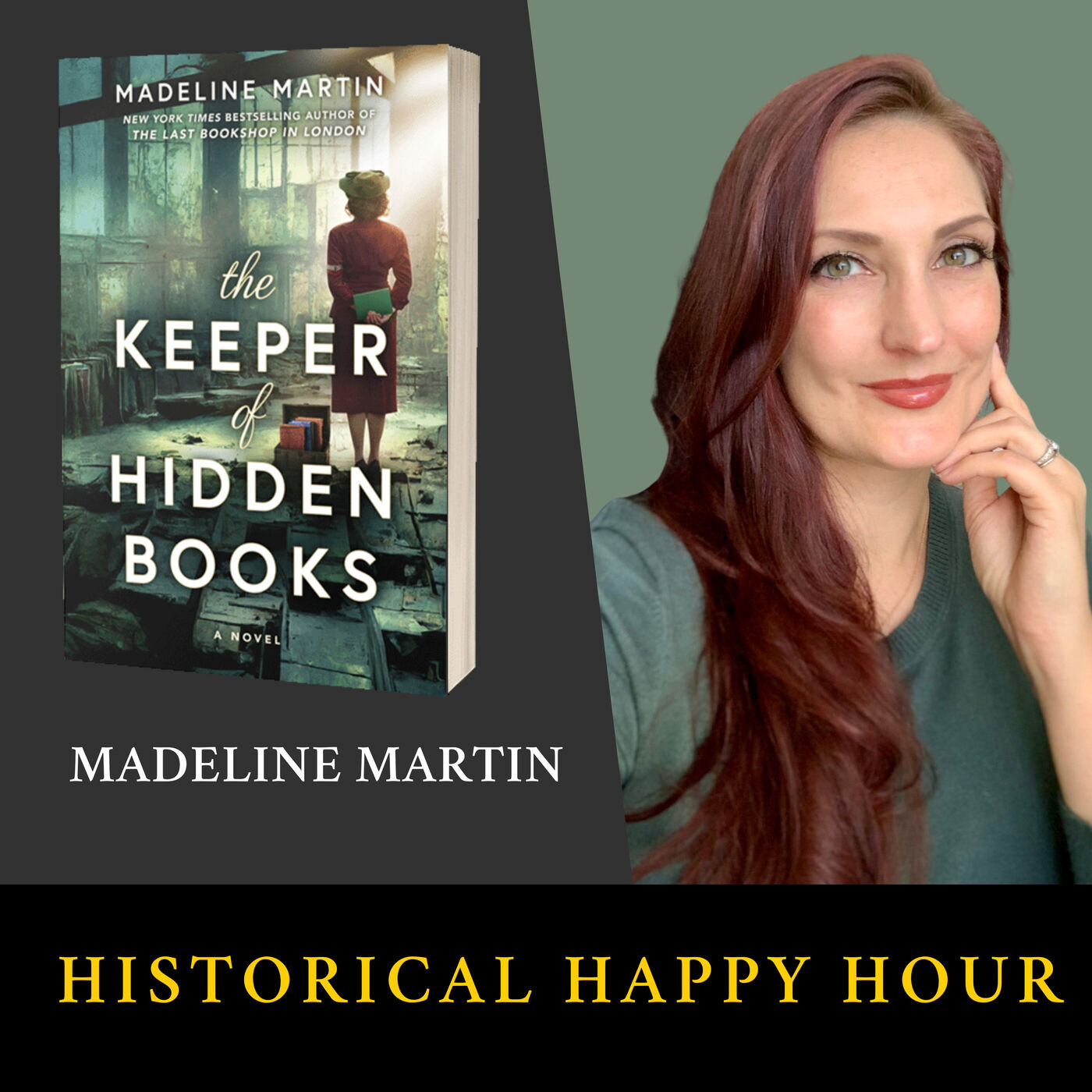 ⁣Keeper of Hidden Books by Madeline Martin