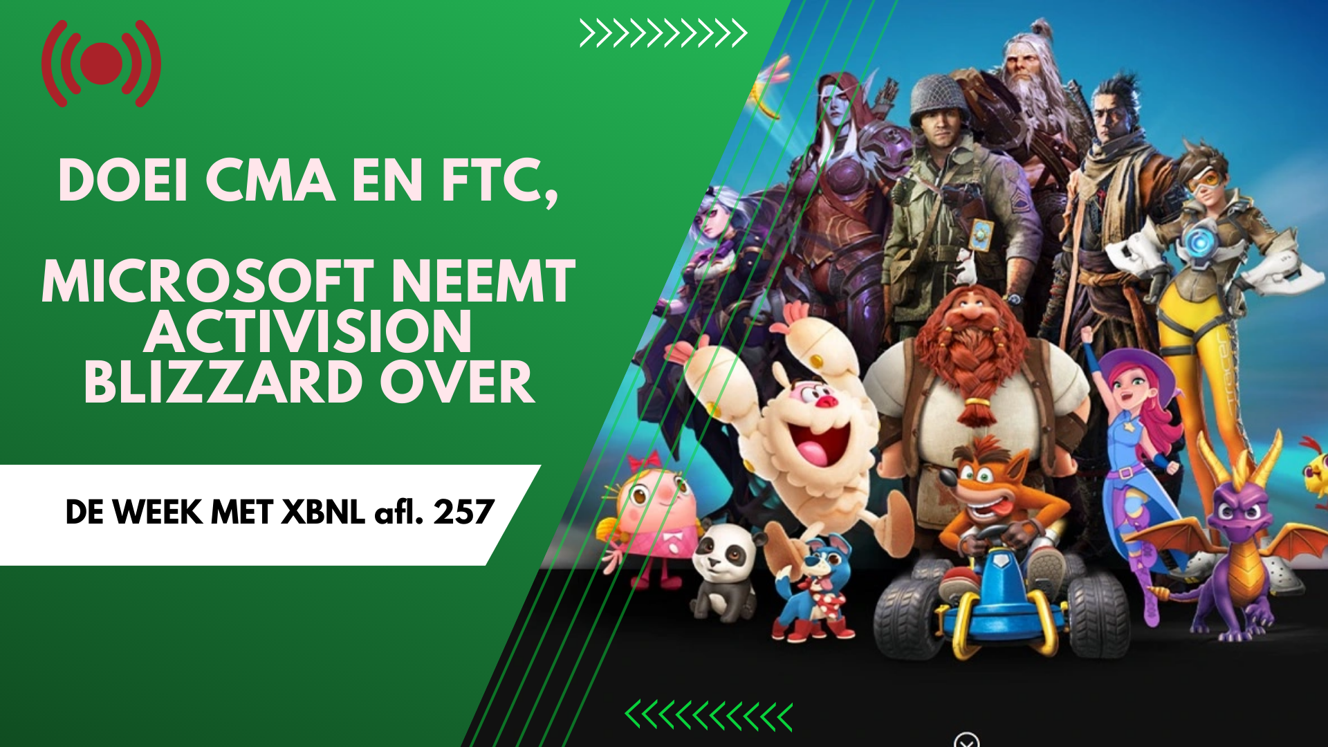 Microsoft neemt zonder CMA akkoord Activision Blizzard over? – De Week met XBNL afl. 257