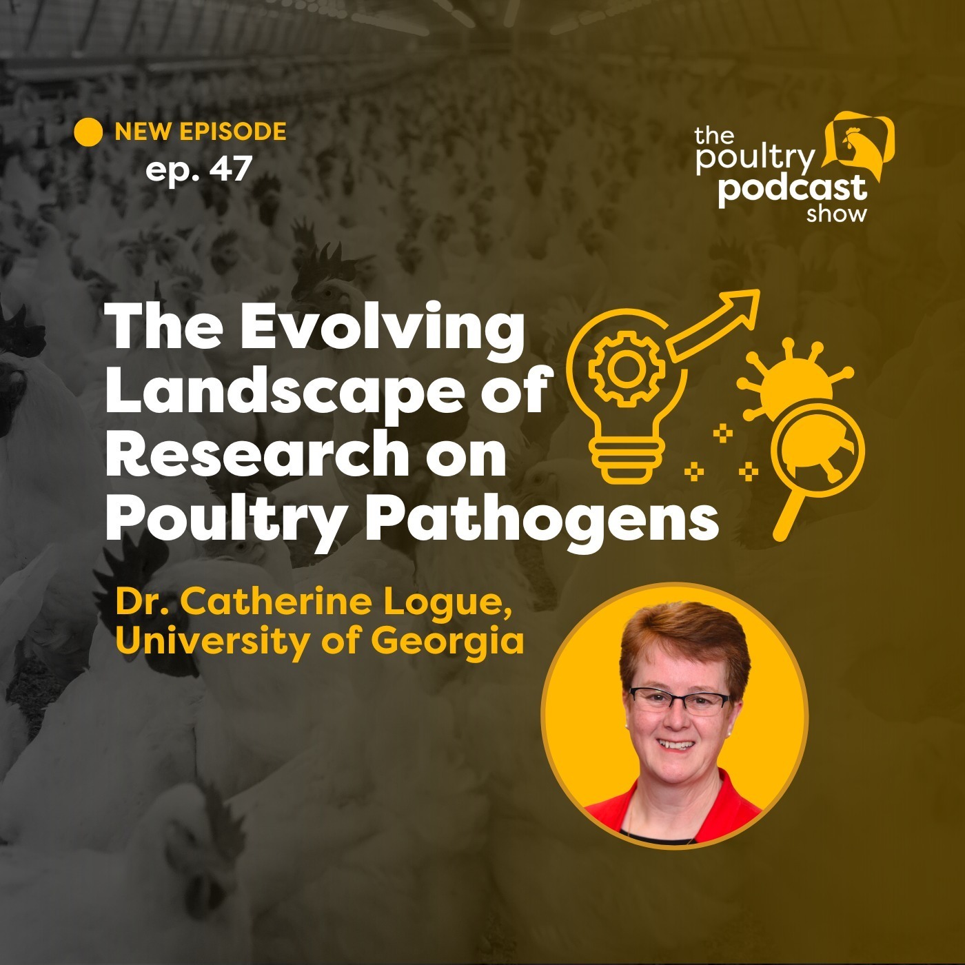 #47 - The Evolving Landscape of Research on Poultry Pathogens - Dr. Catherine Logue