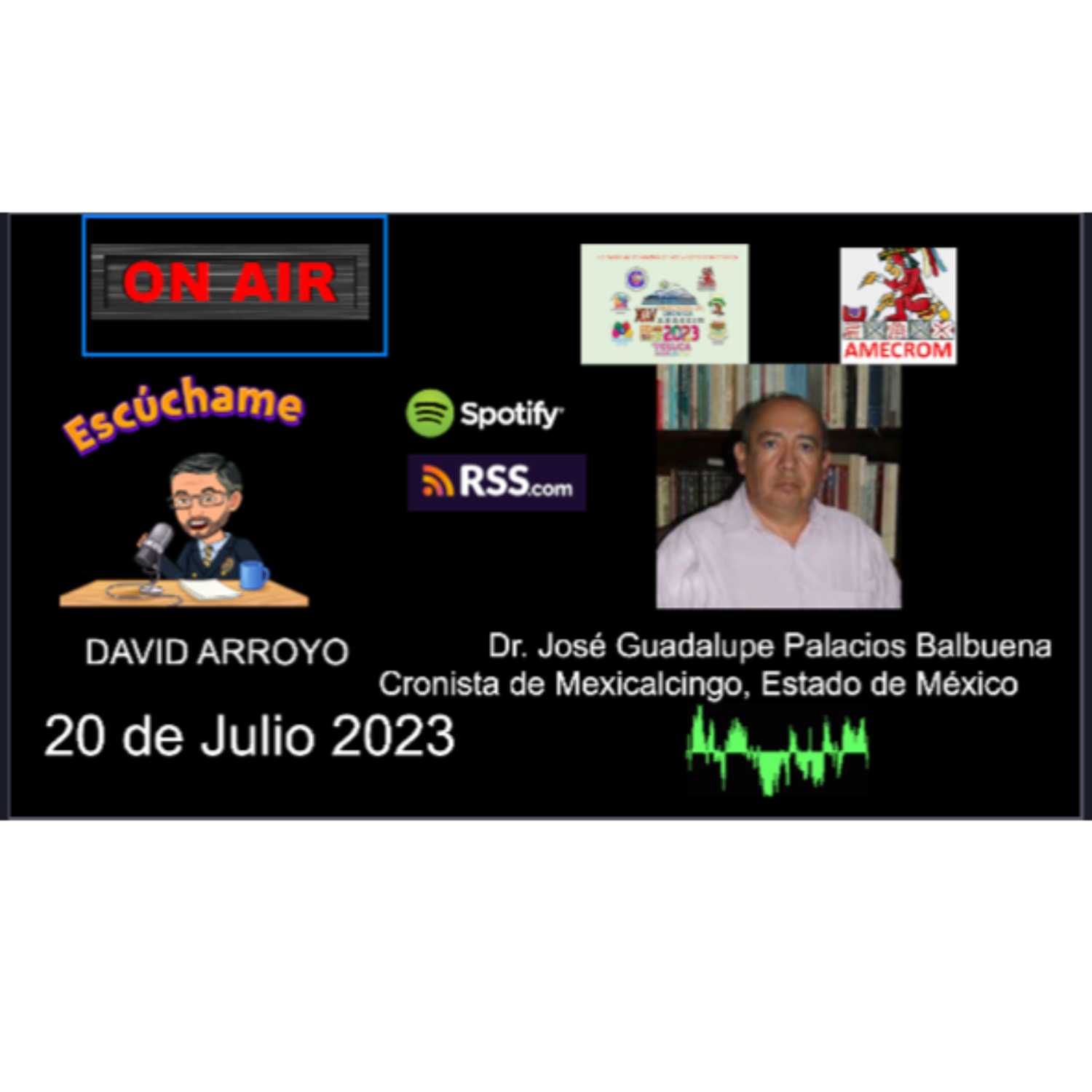 Entrevista con el Dr. José Guadalupe Palacios Balbuena, Cronista Municipal de Mexicalcingo, Estado de México. 