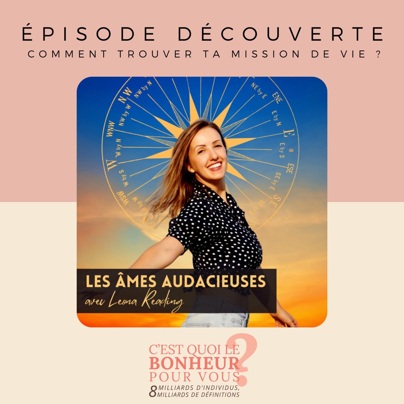 Découvrez le podcast Les âmes Audacieuses: Comment trouver ta mission de vie?