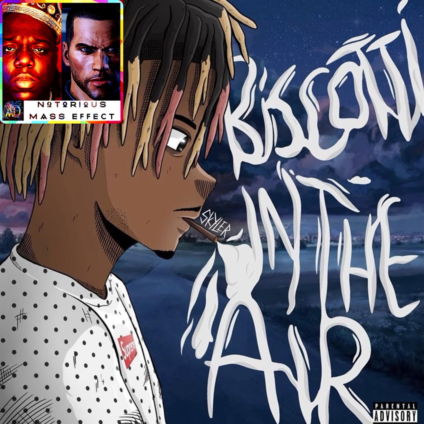 ⁣"JUICE WRLD - BISCOTTI IN THE AIR"