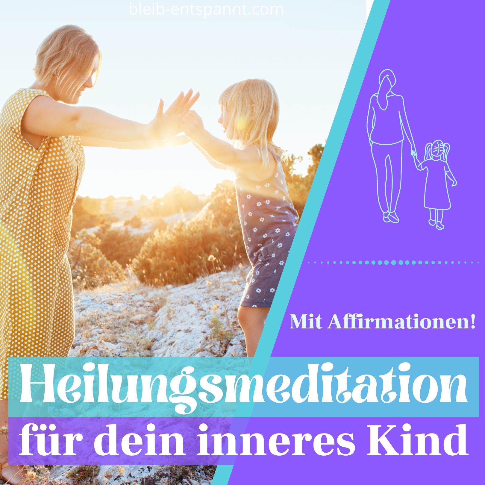 Heilungsmeditation für dein inneres Kind - heilen & Selbstliebe