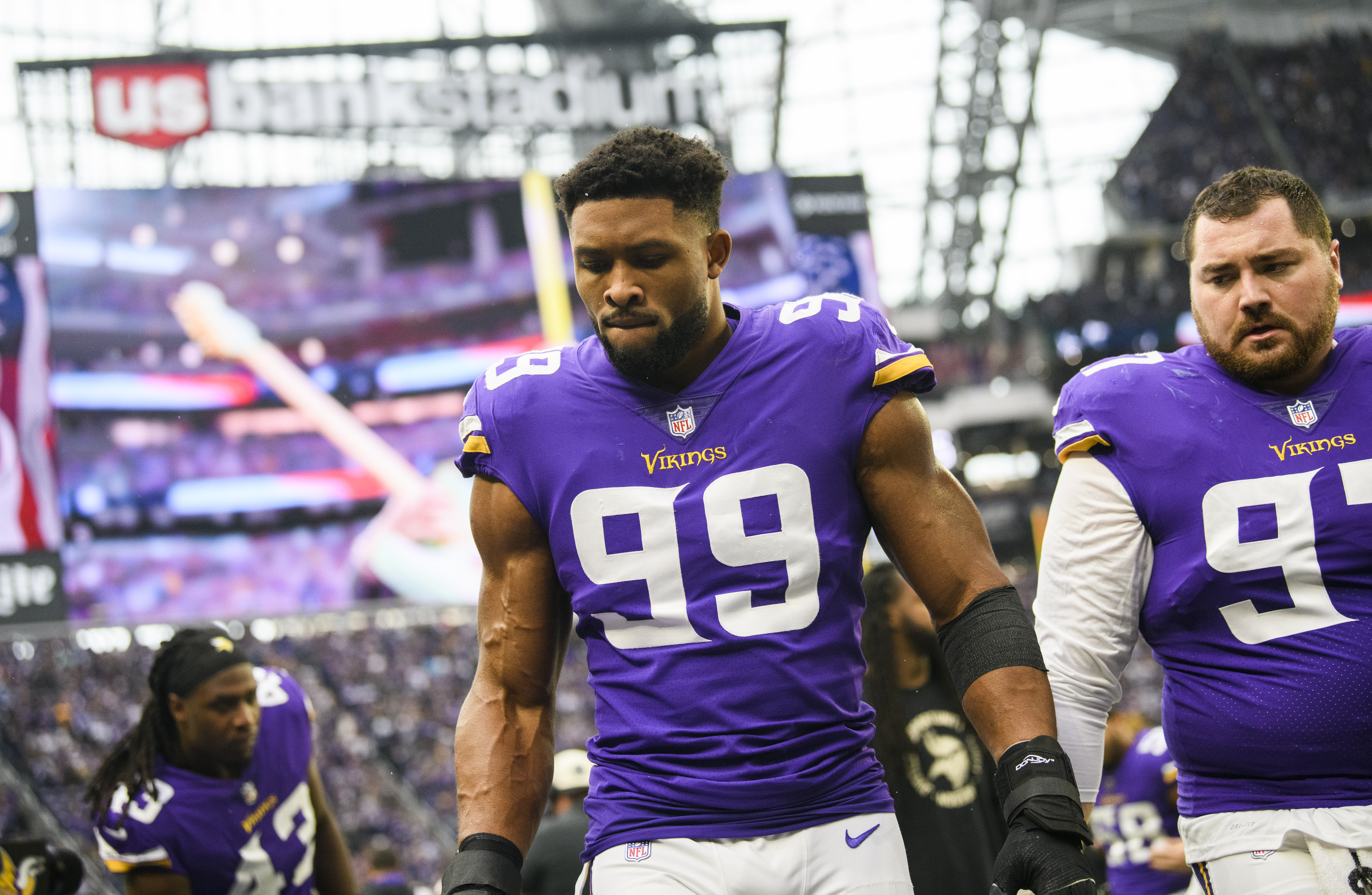 Does Matthew Coller feel Danielle Hunter will be on the Vikings roster this season?