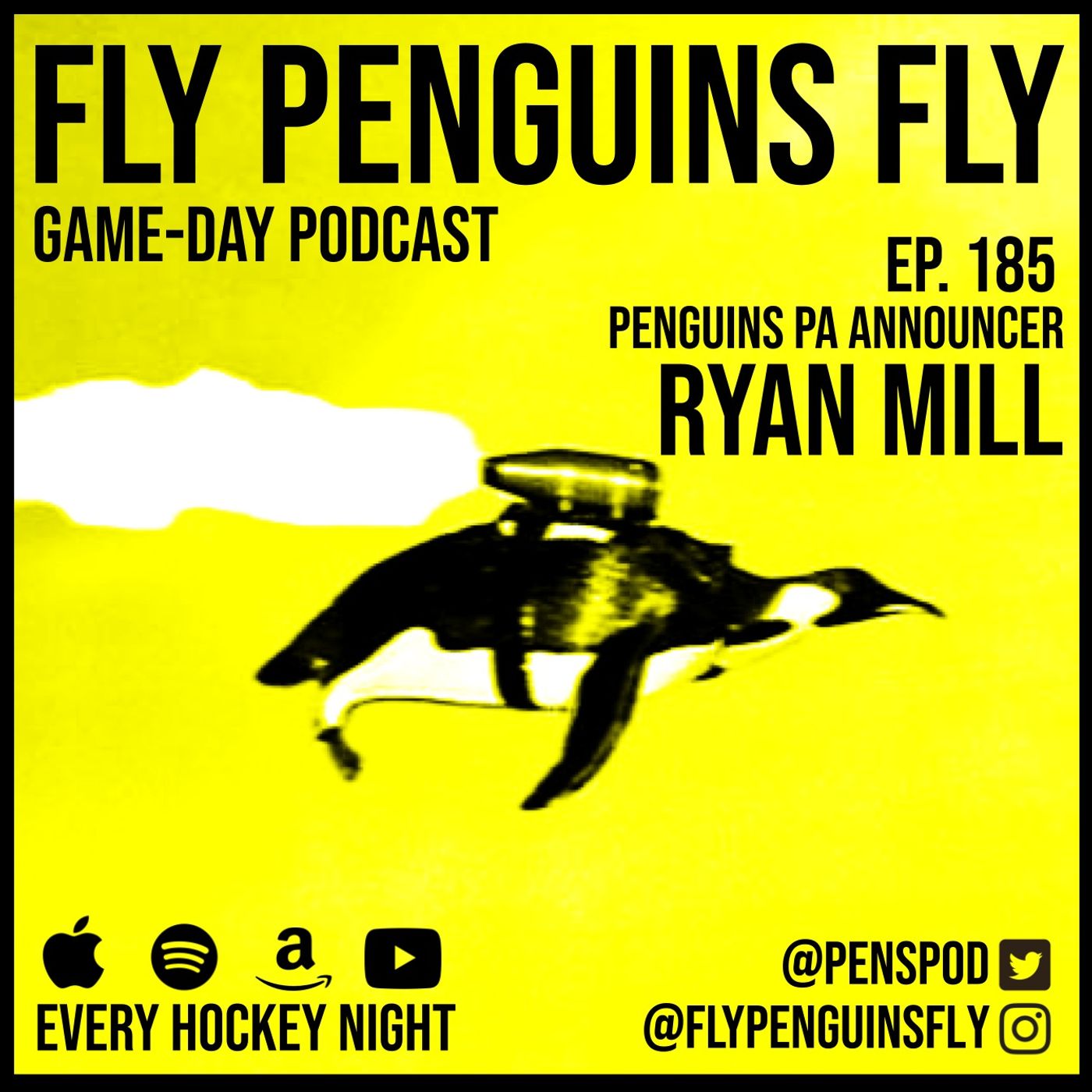 “Penguins PA Announcer Ryan Mill” 07/17/23