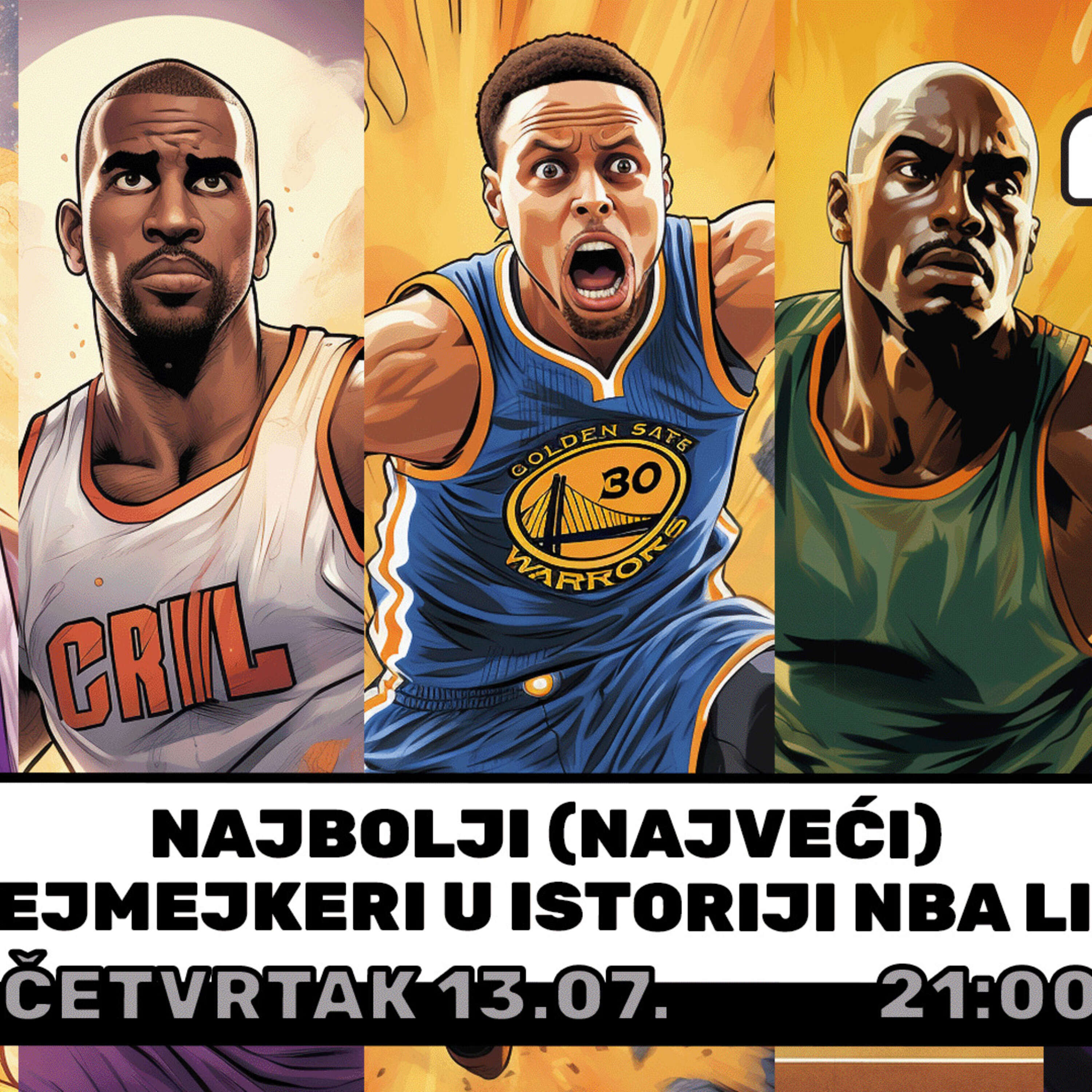 1 na 1 No. 32 | NAJBOLJI (NAJVEĆI) PLEJMEJKERI U ISTORIJI NBA LIGE