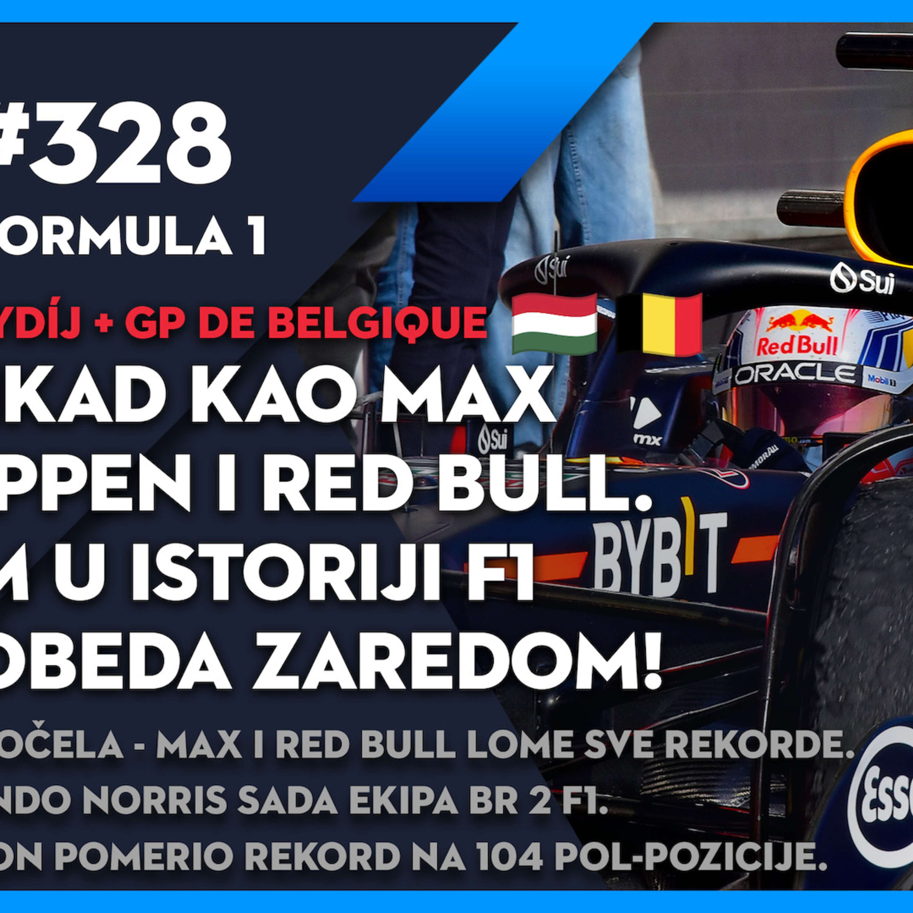 Lap 76 #328 F1: Niko nikad kao Max Verstappen i Red Bull | Prvi tim u istoriji sa 12 pobeda zaredom!