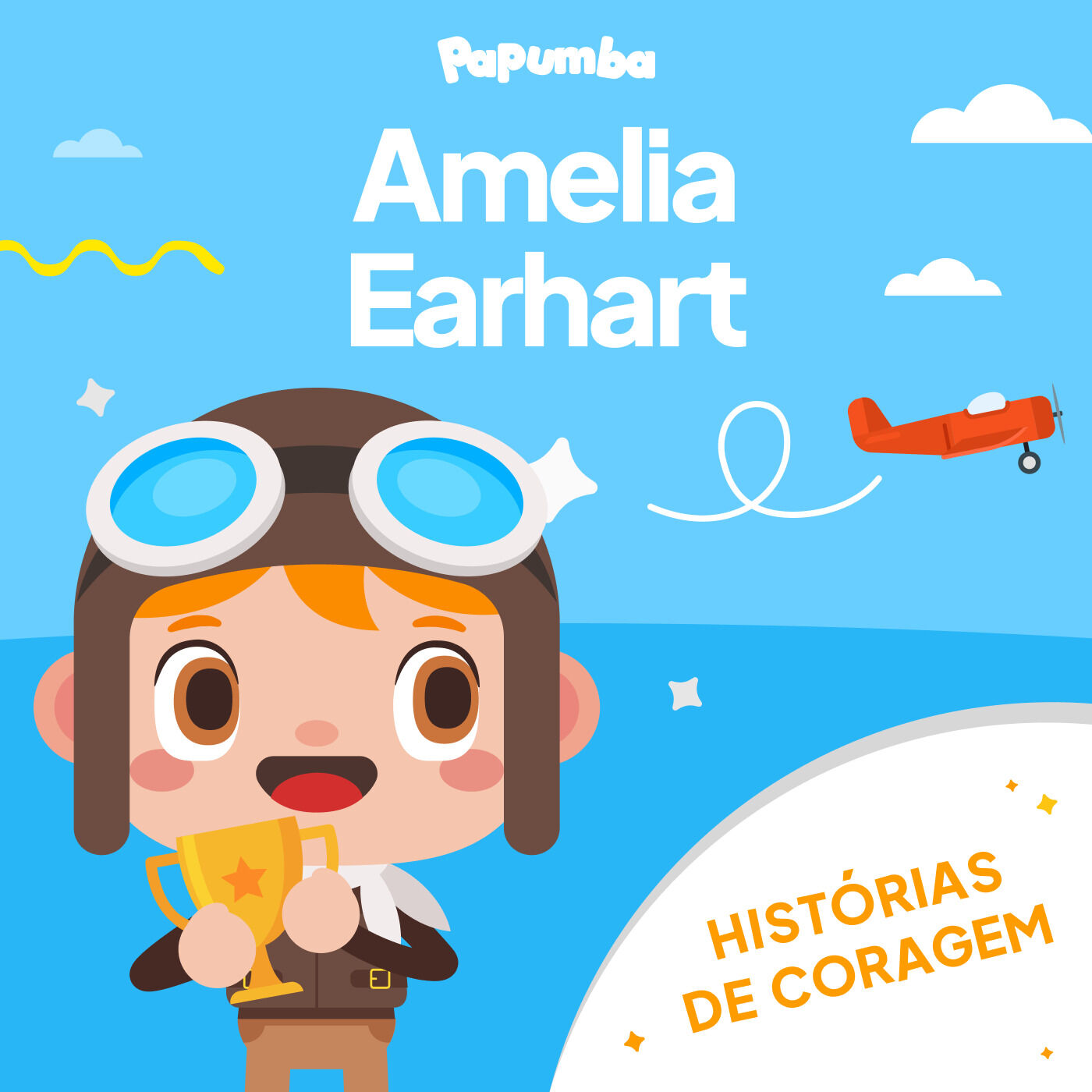 Histórias de Coragem: Amelia Earhart, a aviadora inspiradora