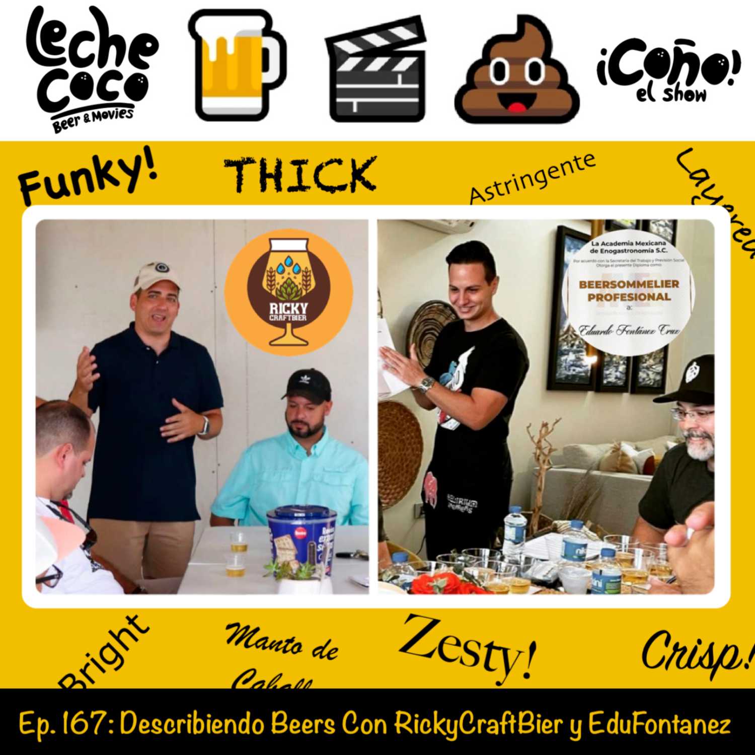 167: Describiendo Beers Con RickyCraftBier y EduFontanez