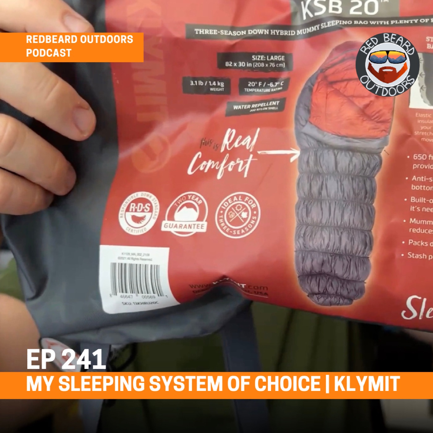 241.  My Sleeping System of Choice | Klymit