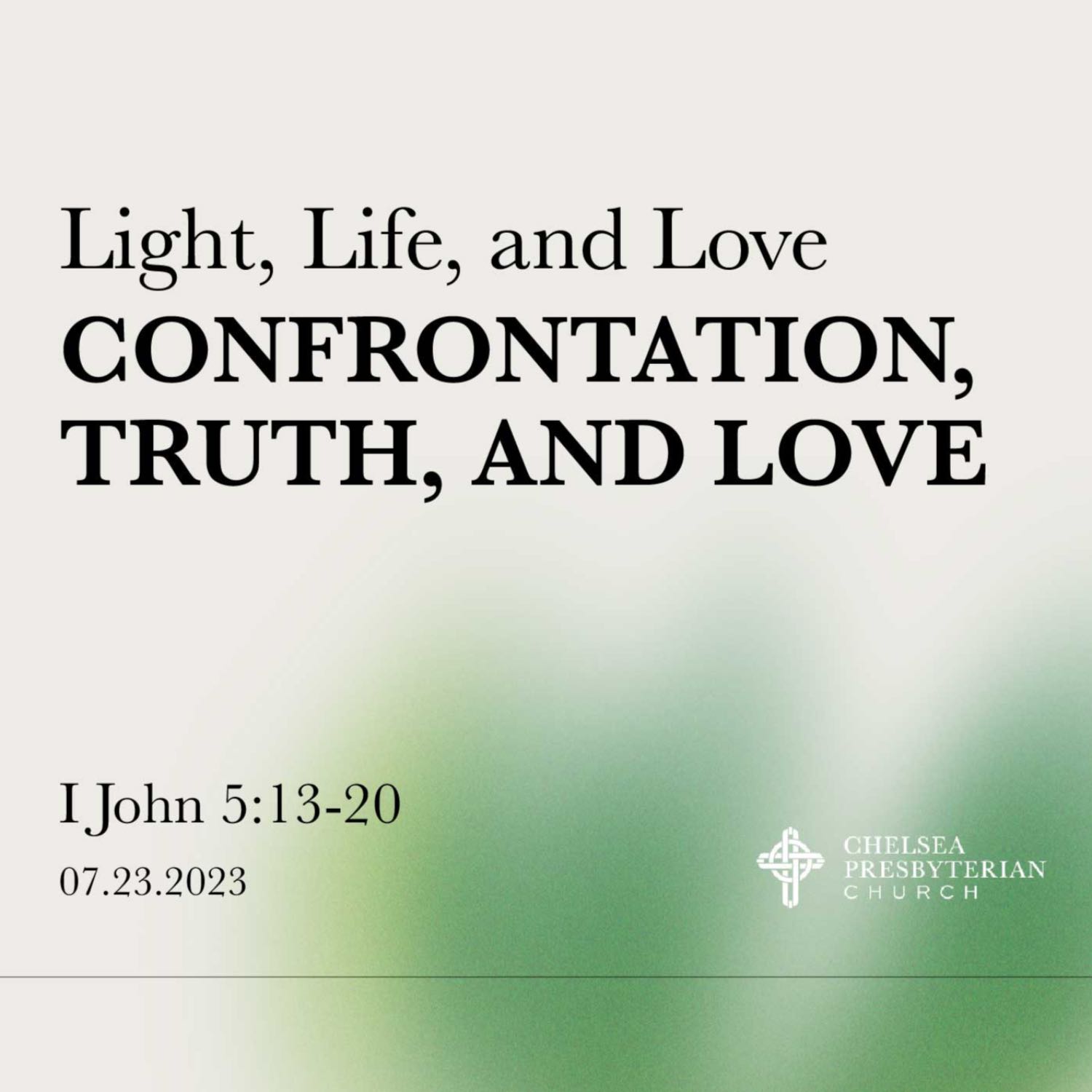 Confrontation Truth and Love