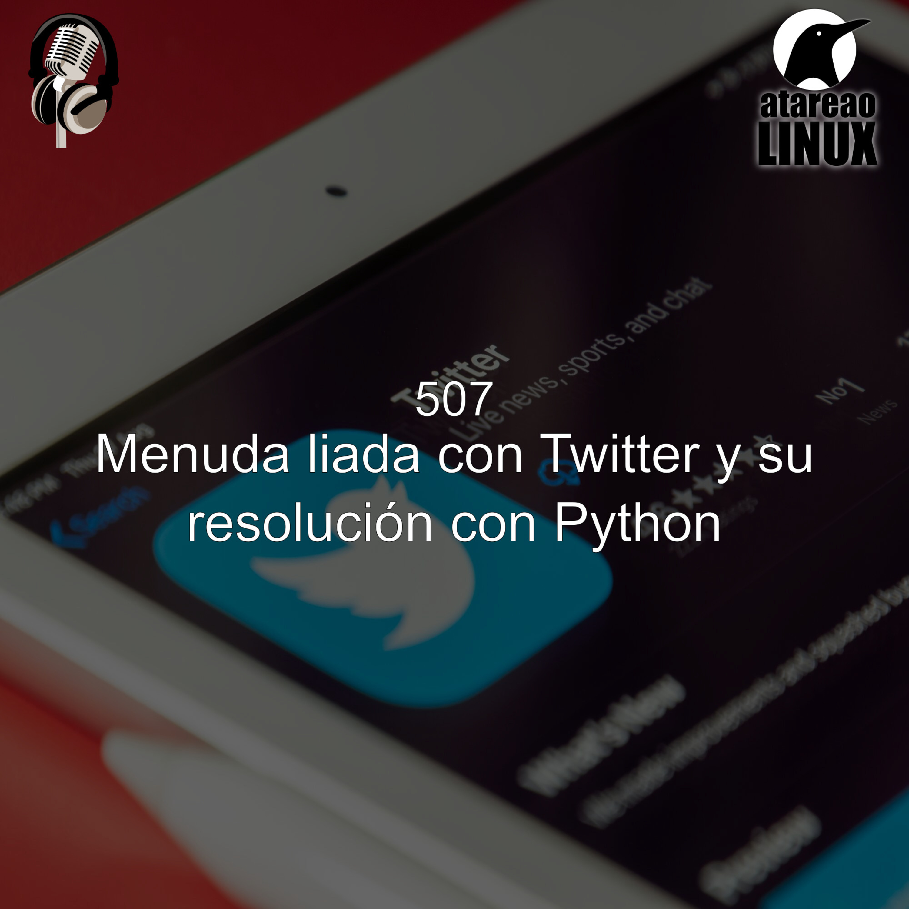 ⁣ATA 507 Menuda liada con Twitter y su resolución con Python