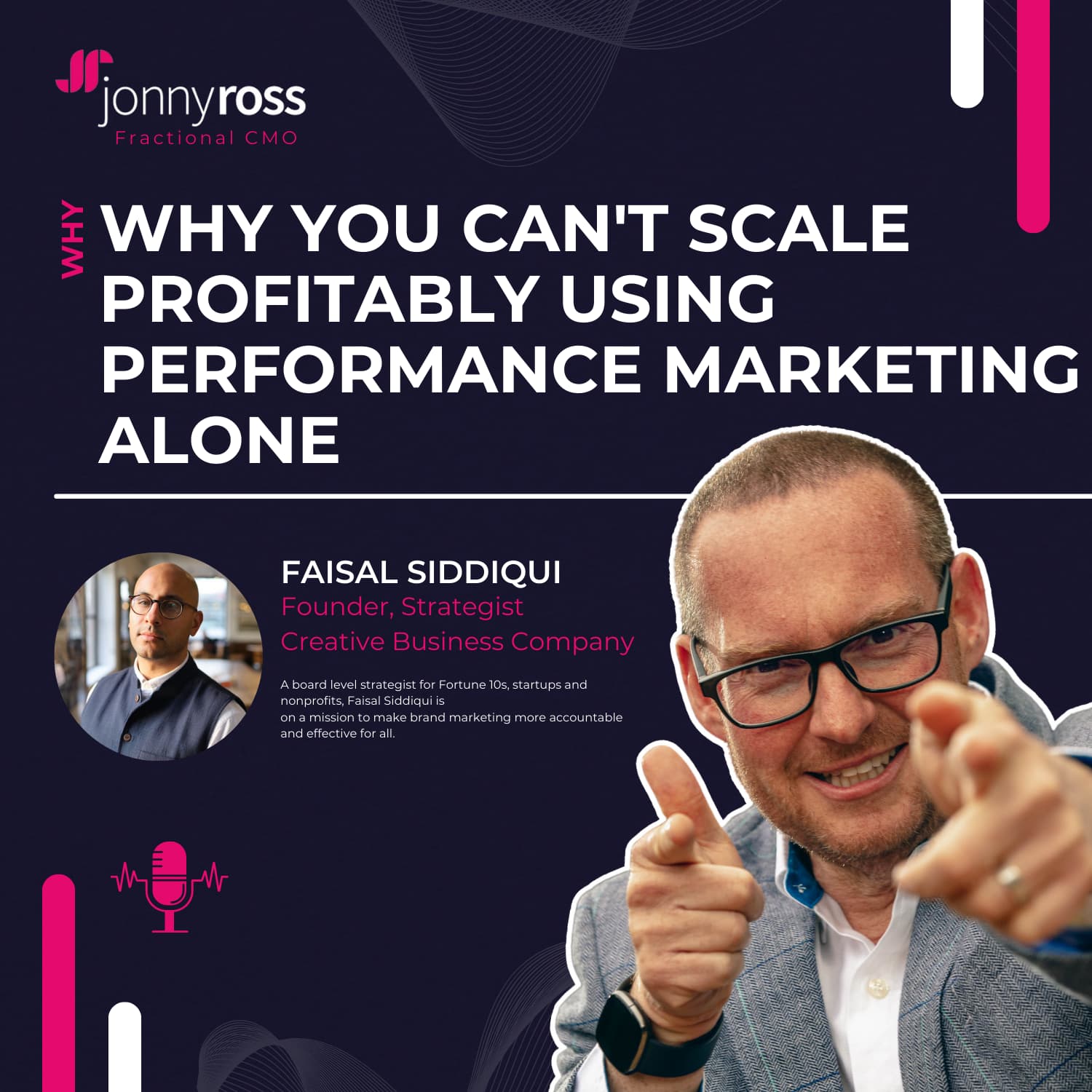 #74 Why You Can't Scale Profitably Using Performance Marketing Alone - Faisal Siddiqui