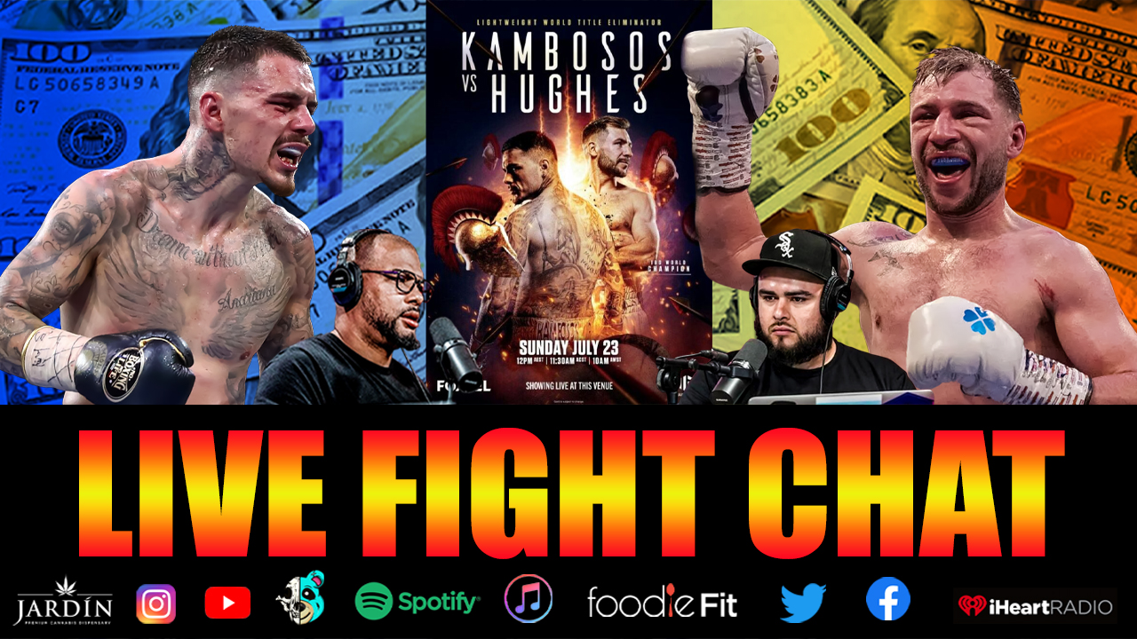 ☎️George Kambosos Jr. vs. Maxi Hughes, Undercards Live Fight Chat❗️