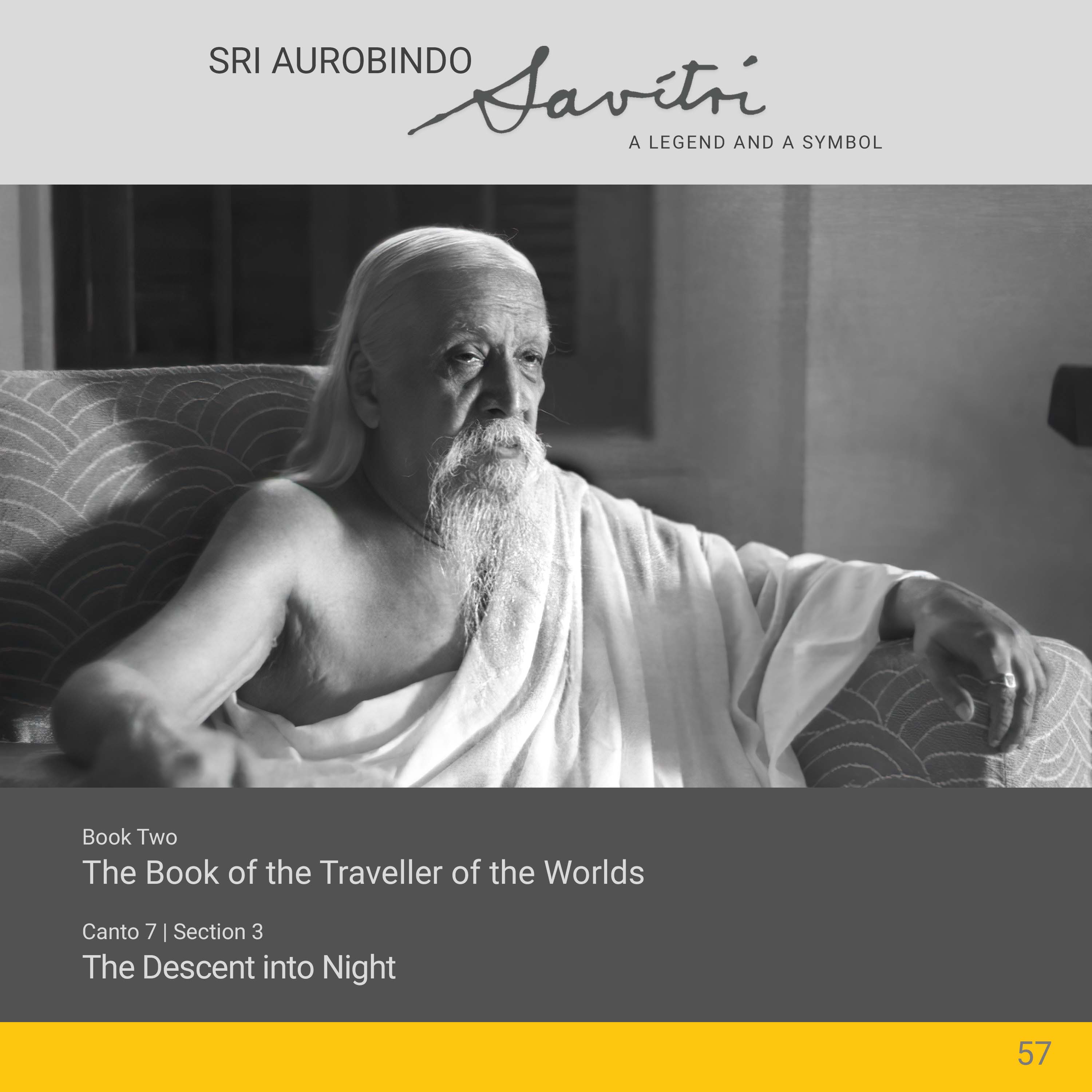 ⁣Savitri | II.7.3 | The Descent into Night