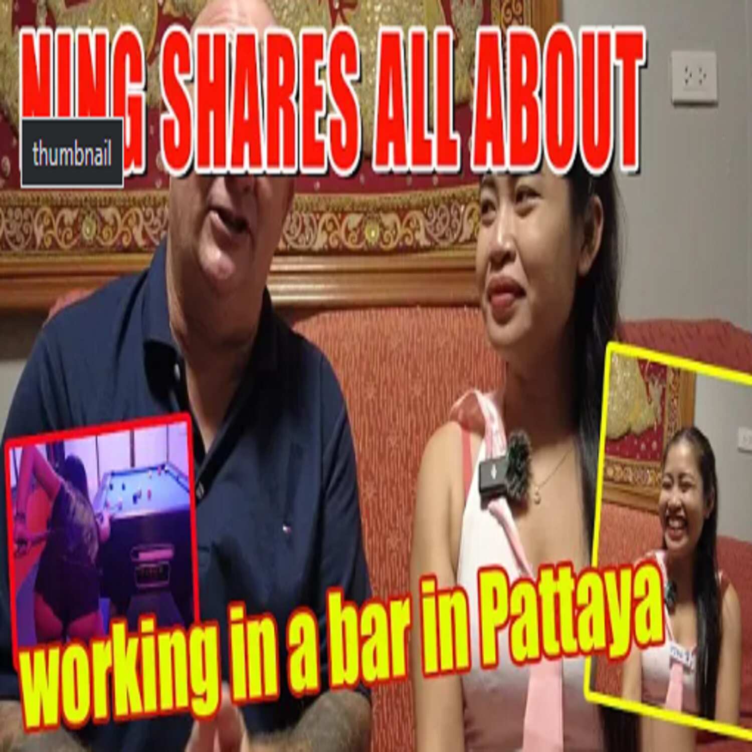 Ning shares her lifestyle and explains how she entered the Pattaya bar scene