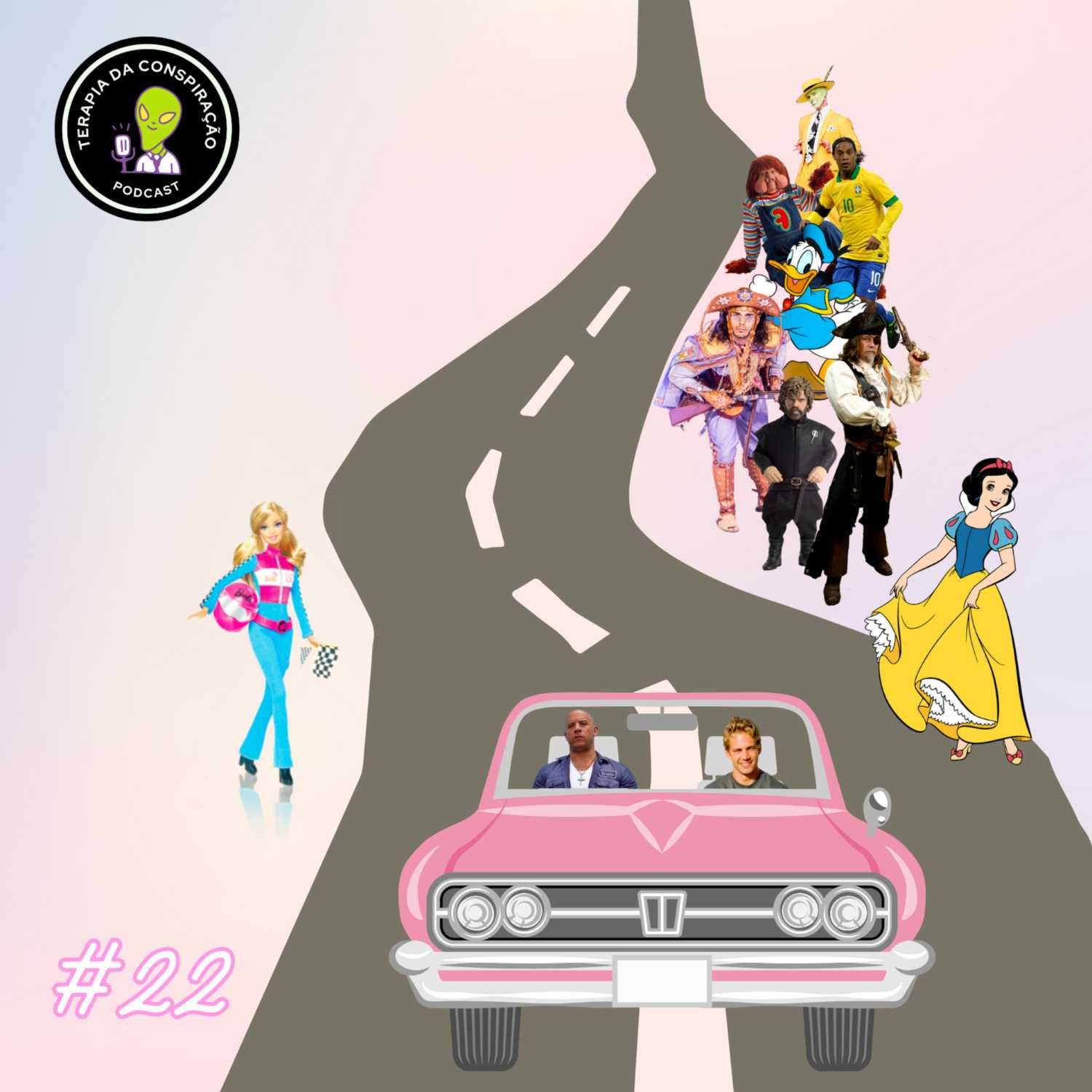 ⁣TdC #43 - Barbie, Branca de Neve, e Velozes e Furiosos