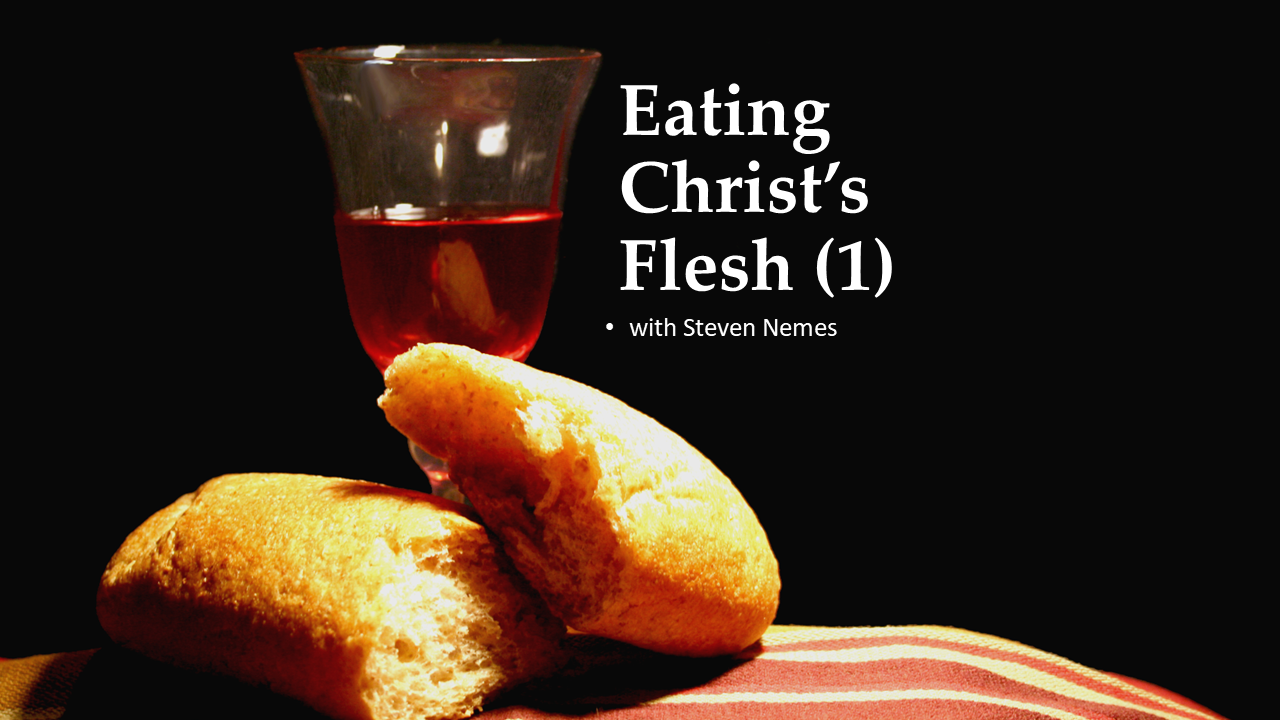 506 Eating Christ’s Flesh – 1 (Steven Nemes)